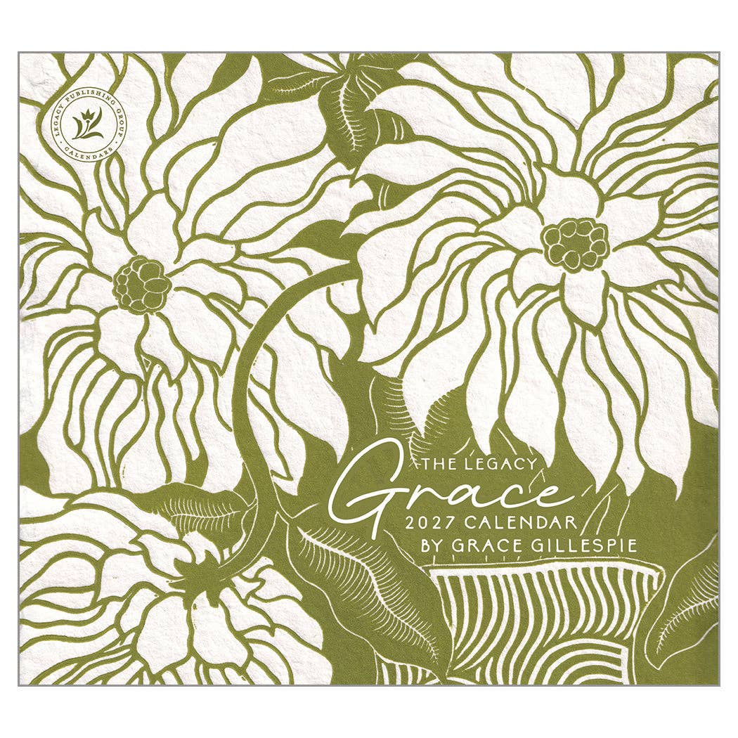 2027 Grace - Deluxe Wall Calendar by Grace Gillespie