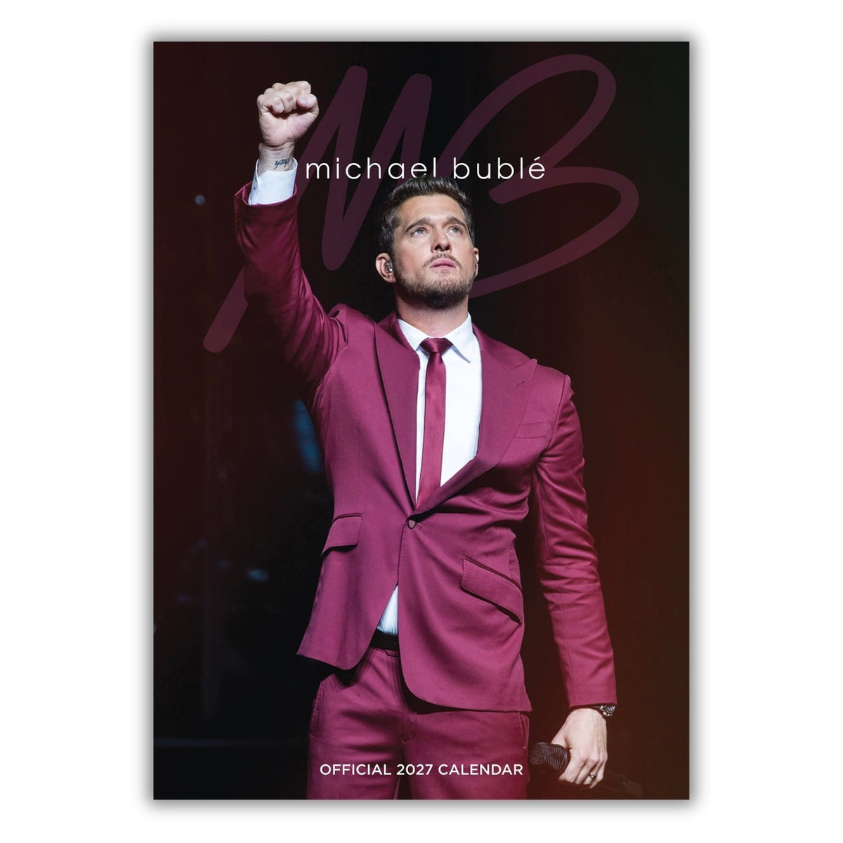 2027 Michael Buble - A3 Wall Calendar - cover