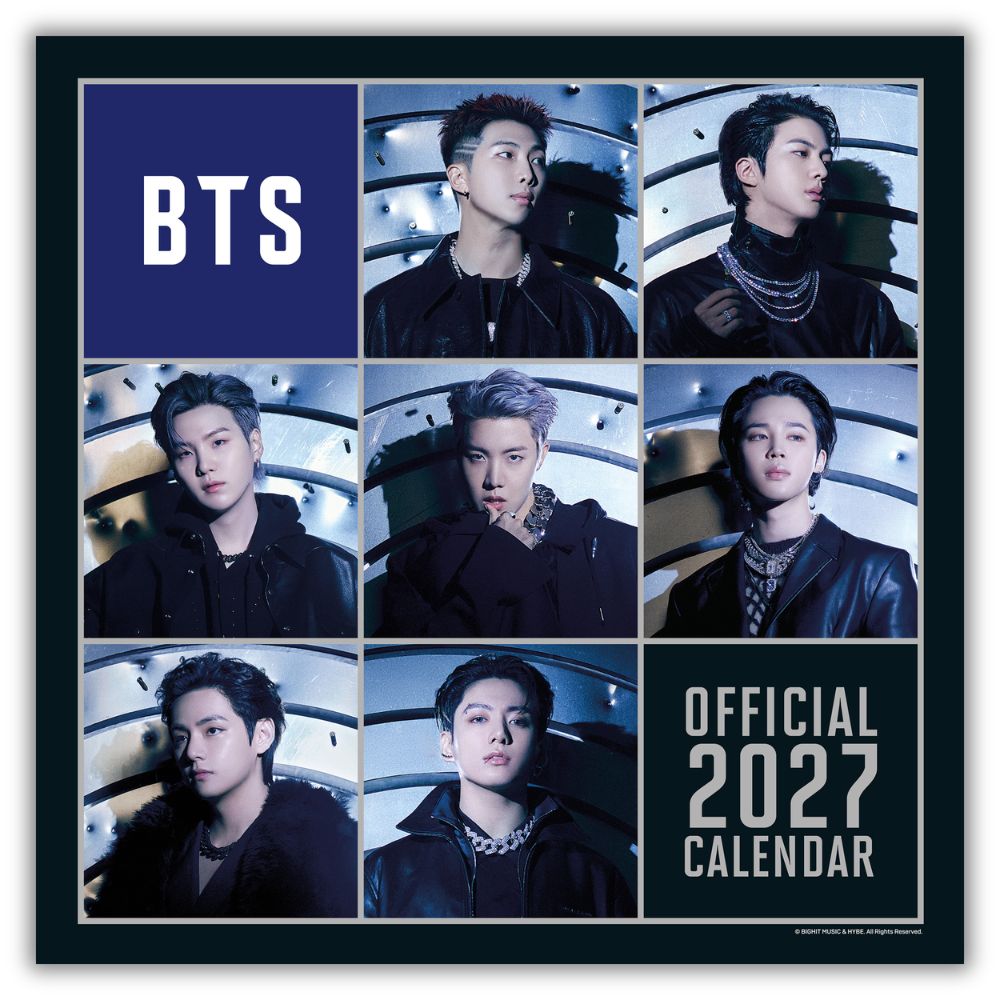 2027 Bts - Square Wall Calendar - cover