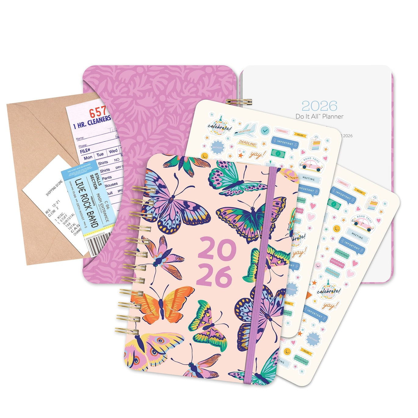 2026 Catching Color Do It All - 17-Month Monthly & Weekly Diary/Planner