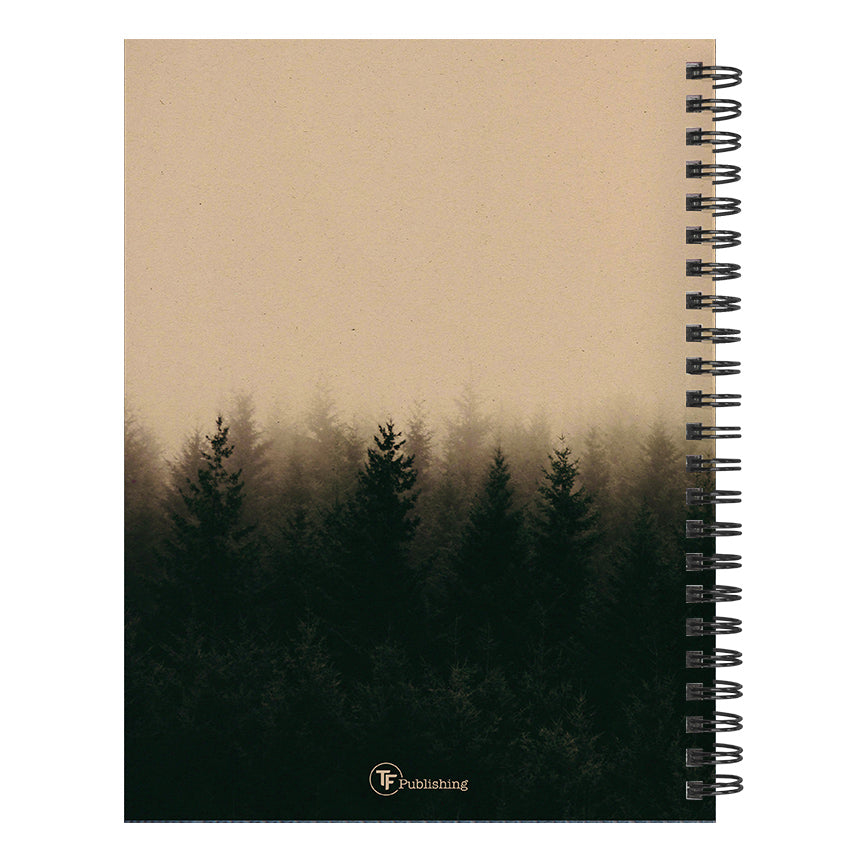 July 2024 - June 2025 Ombre Woods - Medium Weekly & Monthly Academic Year Diary/Planner