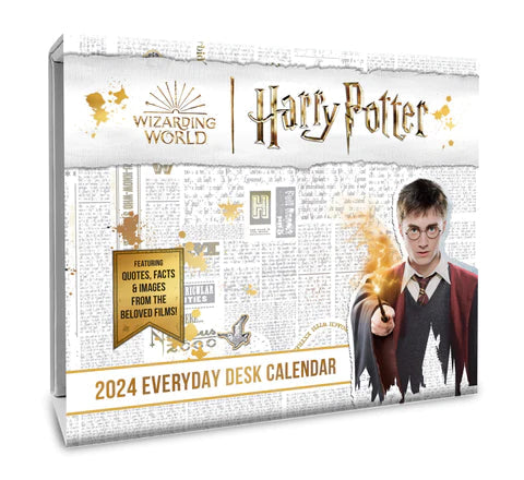 HARRY POTTER - Wall Calendar 2024 : : Calendar
