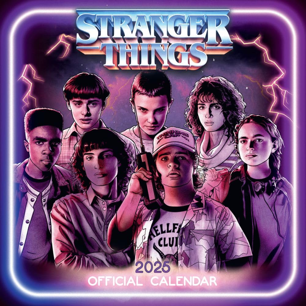 2025 Stranger Things Square Wall Calendar