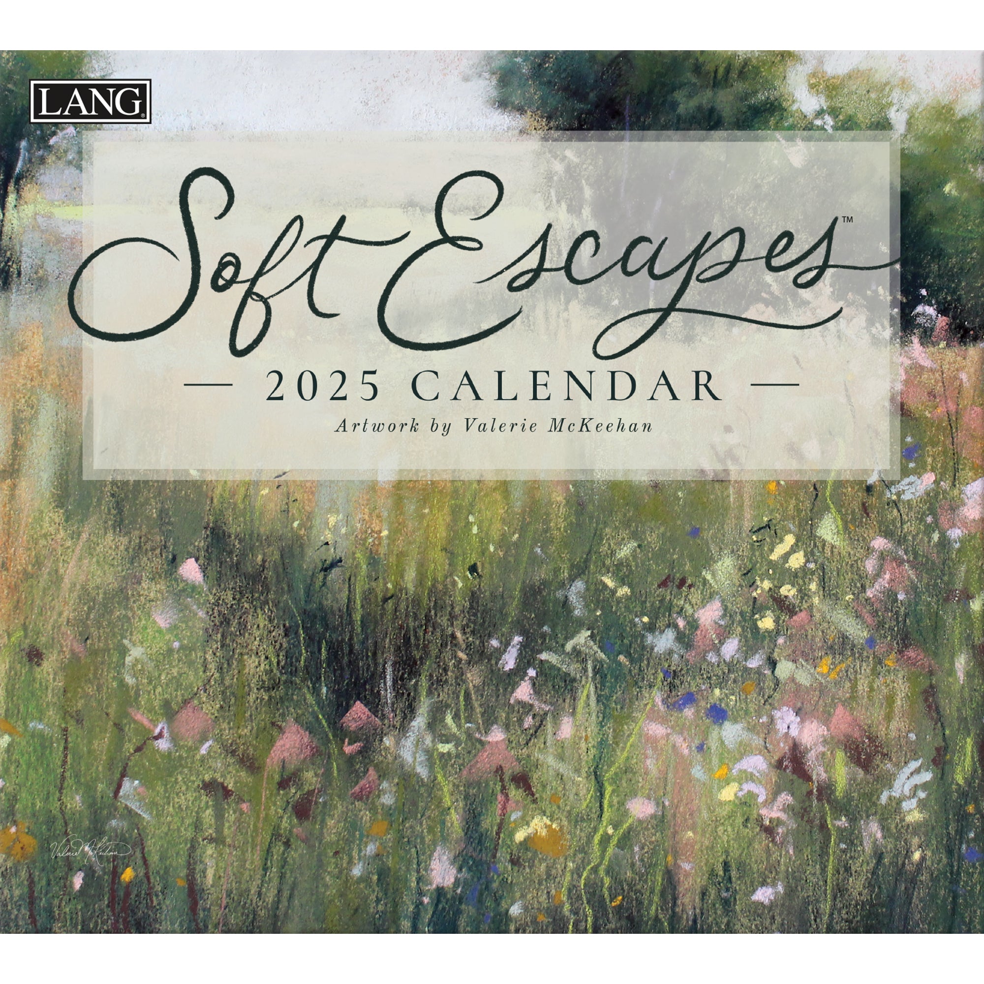 2025 LANG Soft Escapes By Lily & Val Deluxe Wall Calendar