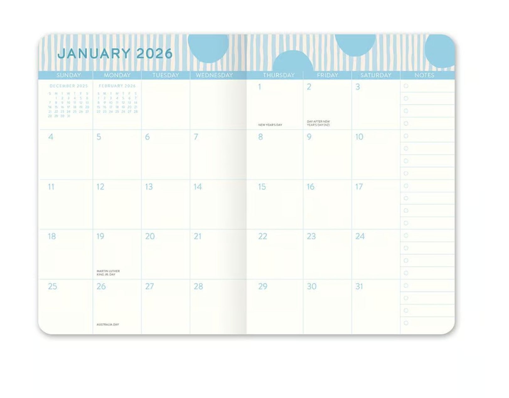 2026 Darling Dots - 17-Month Monthly Pocket Diary/Planner