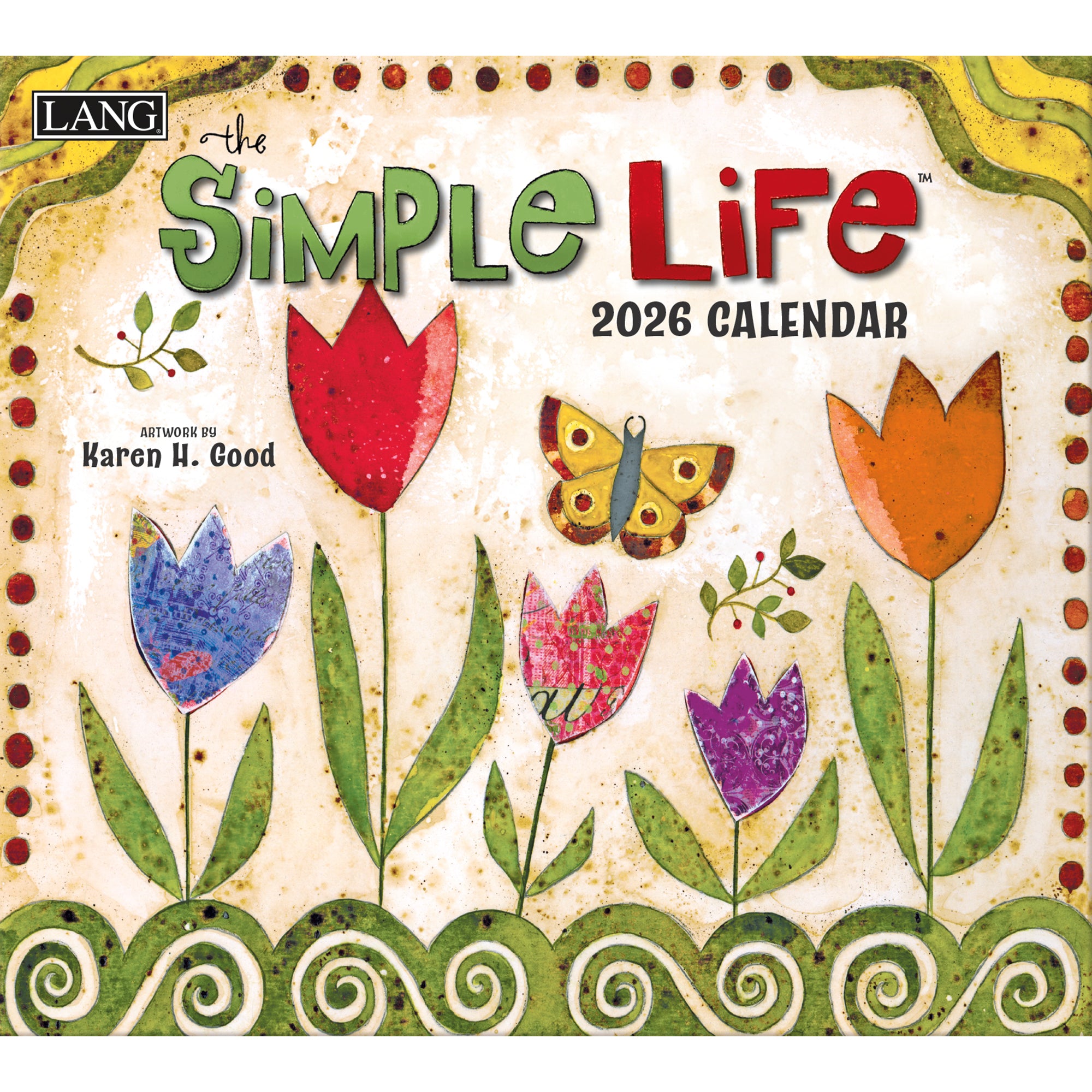 2026 LANG Simple Life - Deluxe Wall Calendar