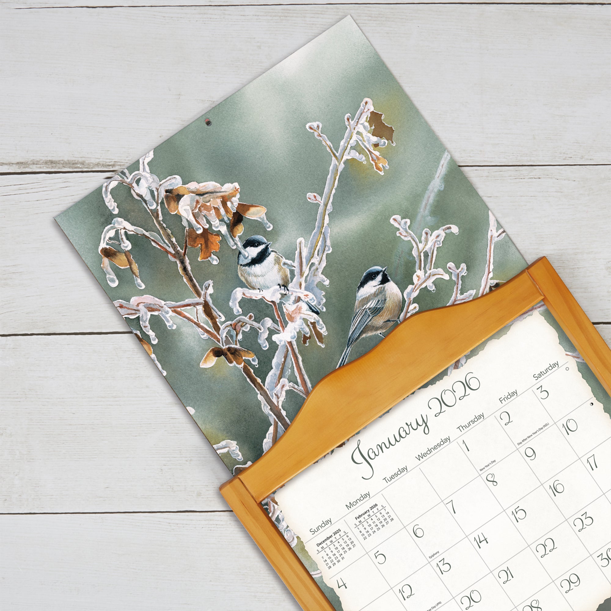 2026 LANG Songbirds - Deluxe Wall Calendar