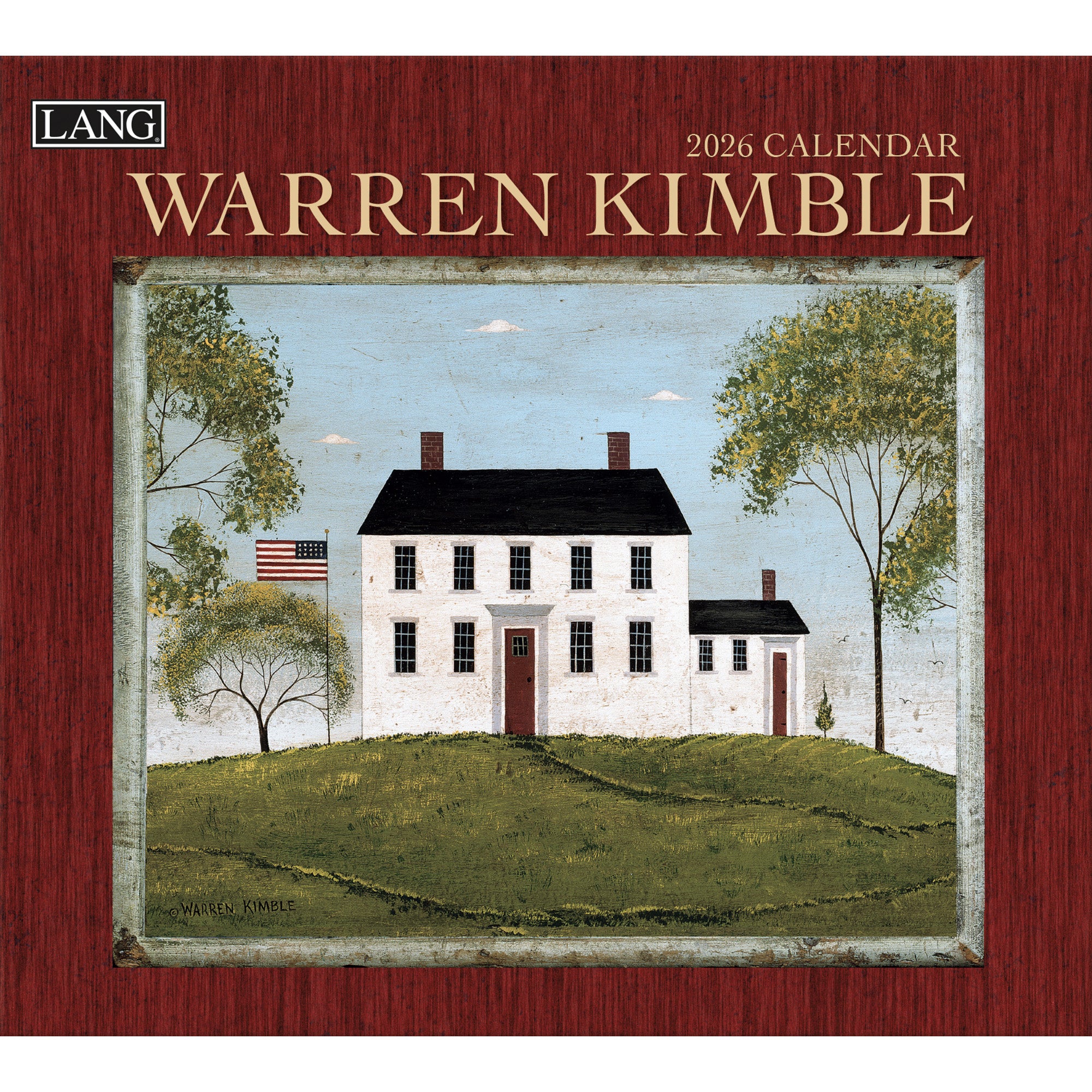 2026 LANG Warren Kimble - Deluxe Wall Calendar