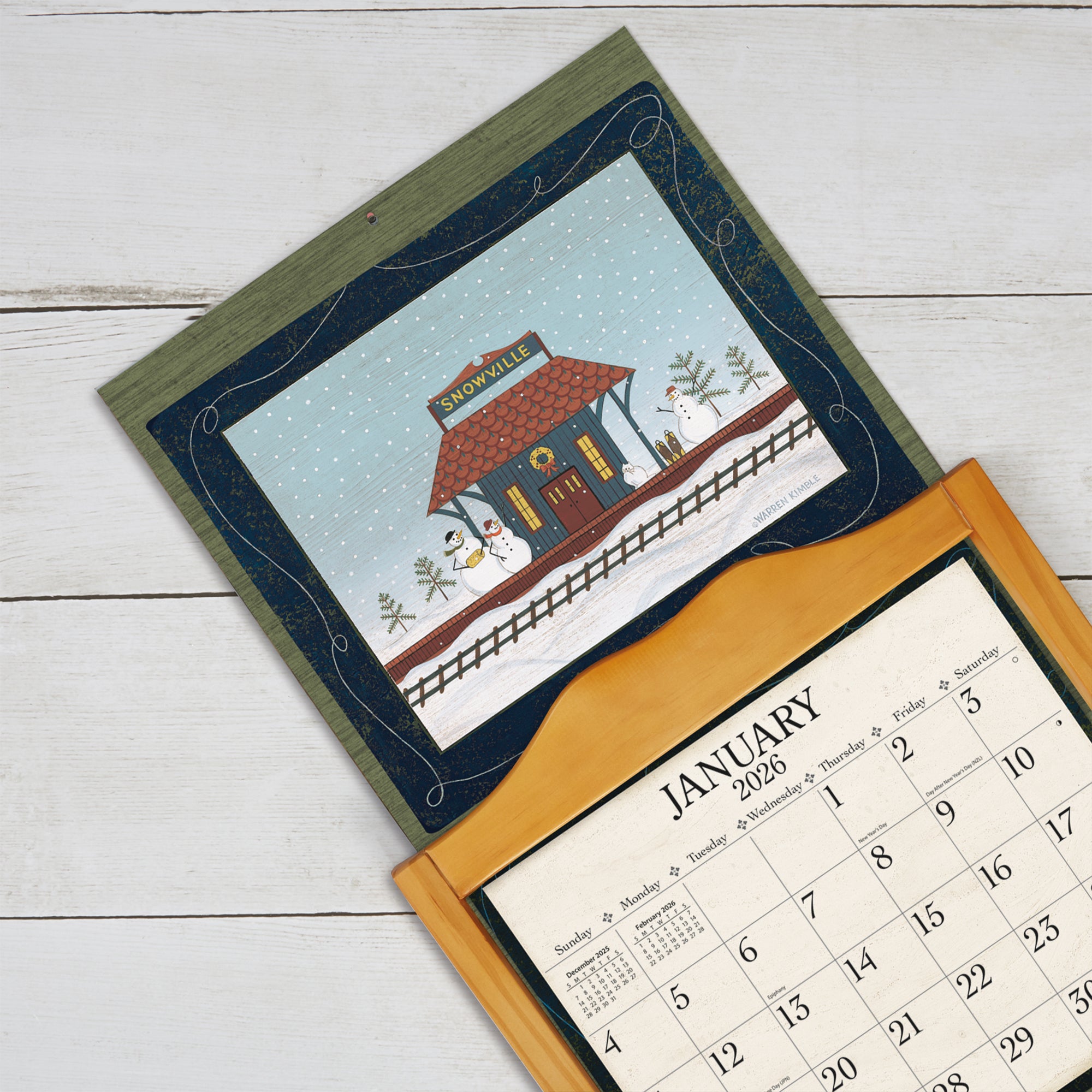 2026 LANG Warren Kimble - Deluxe Wall Calendar