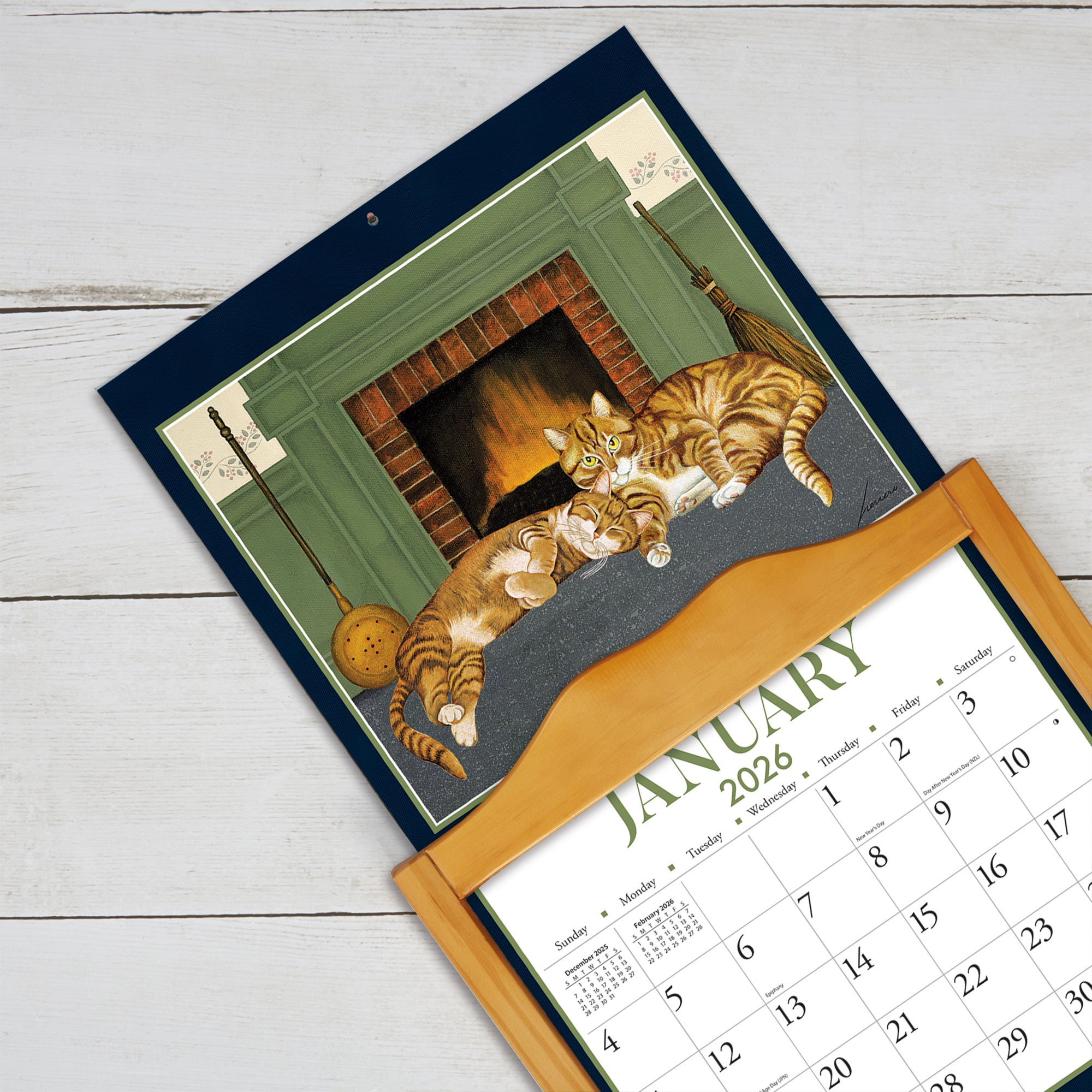2026 LANG American Cat - Deluxe Wall Calendar