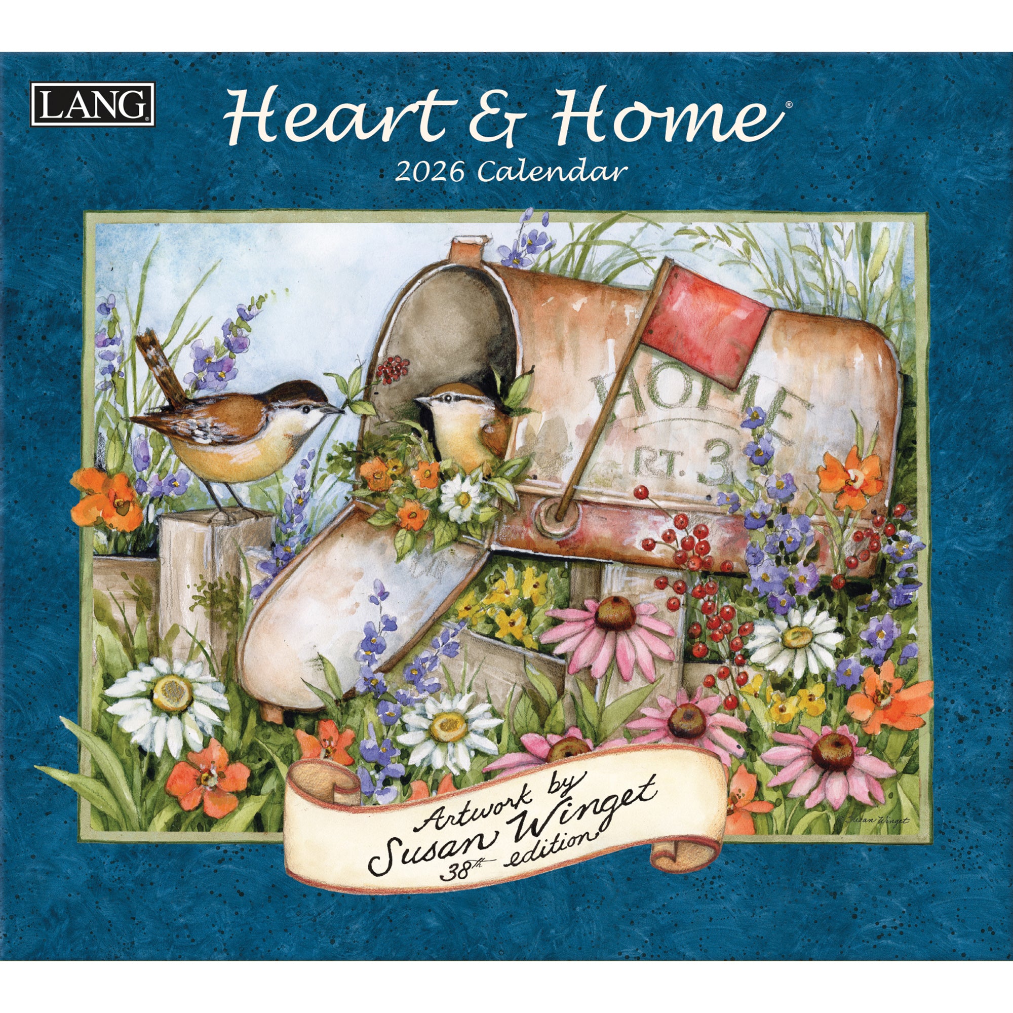 2026 LANG Heart & Home - Deluxe Wall Calendar