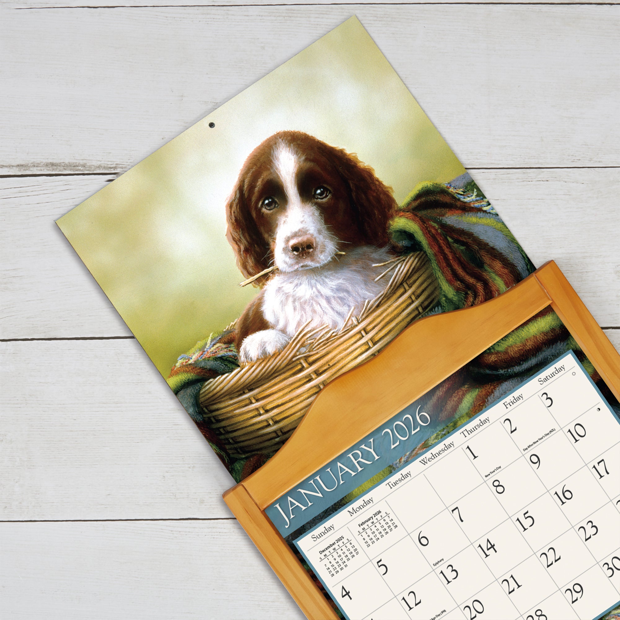 2026 LANG Love Of Dogs - Deluxe Wall Calendar