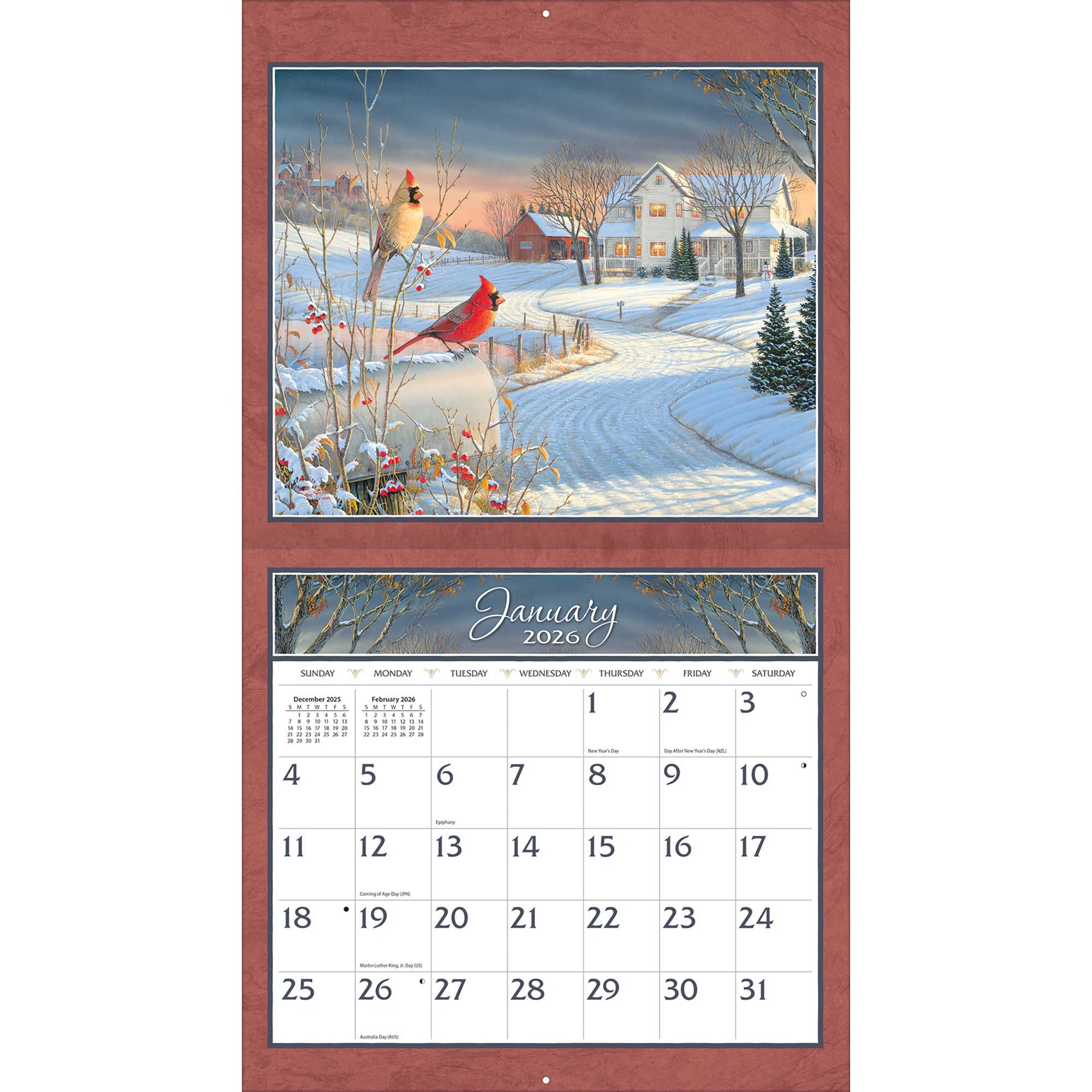 2026 LANG Meadowland - Deluxe Wall Calendar