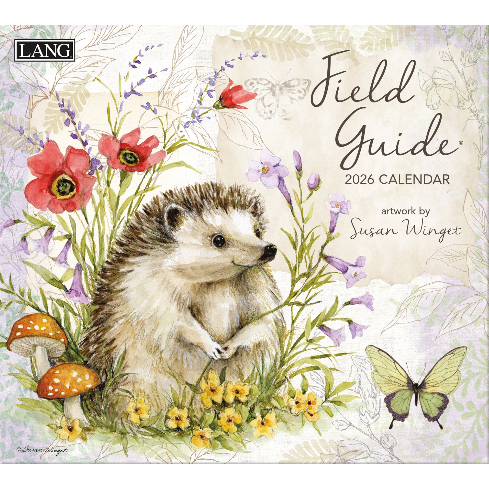 2026 LANG Field Guide - Deluxe Wall Calendar