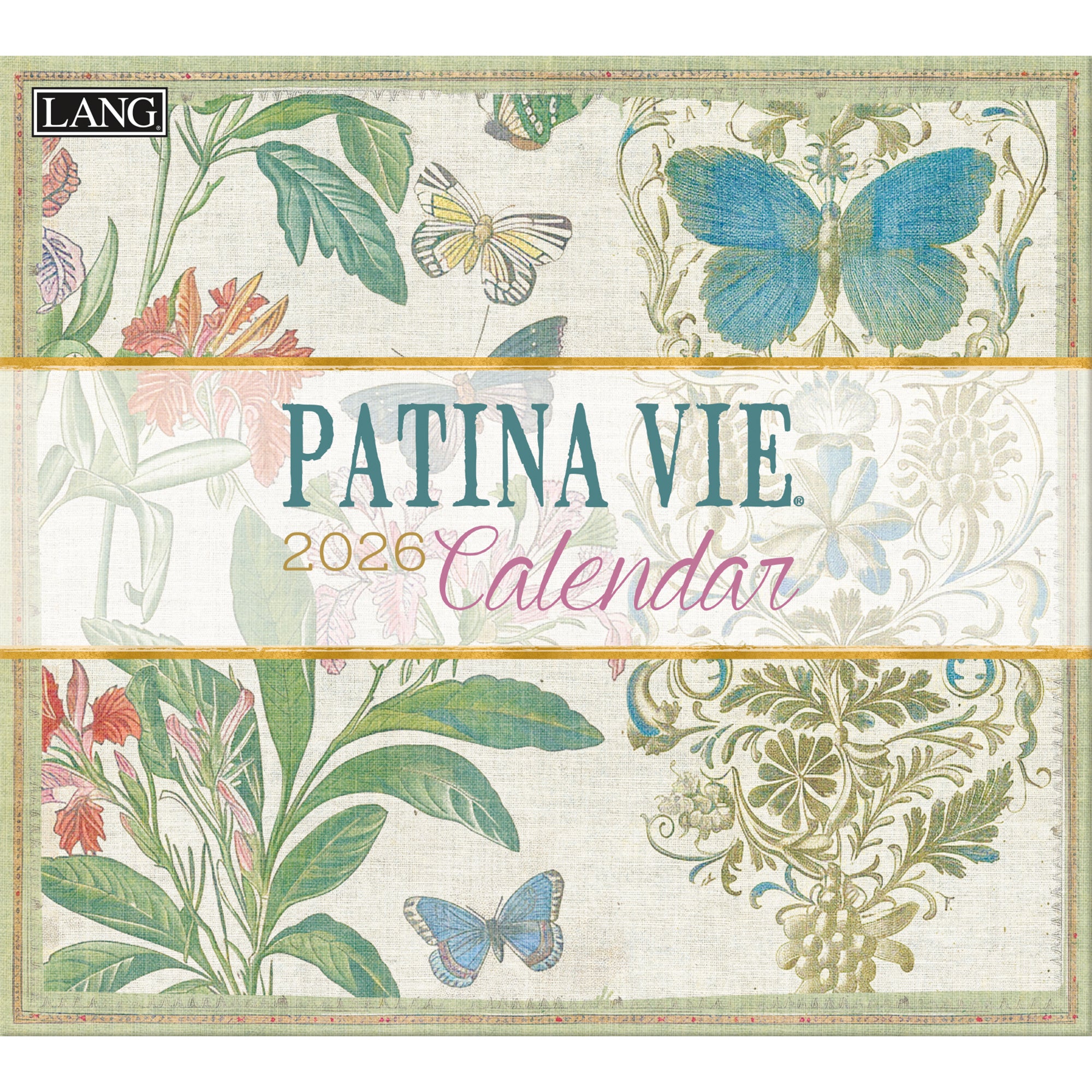 2026 LANG Patina Vie - Deluxe Wall Calendar