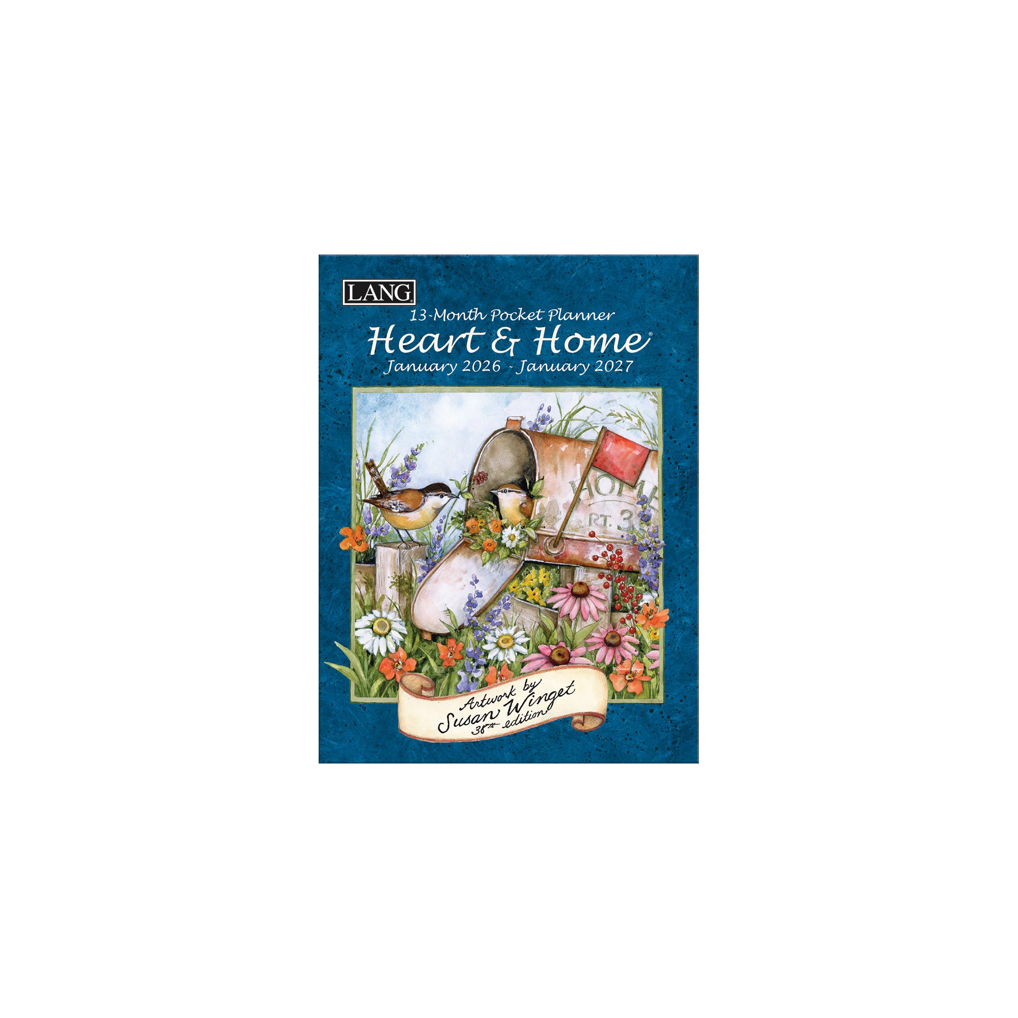 2026 LANG Heart & Home - 13 Month Monthly Pocket Diary/Planner