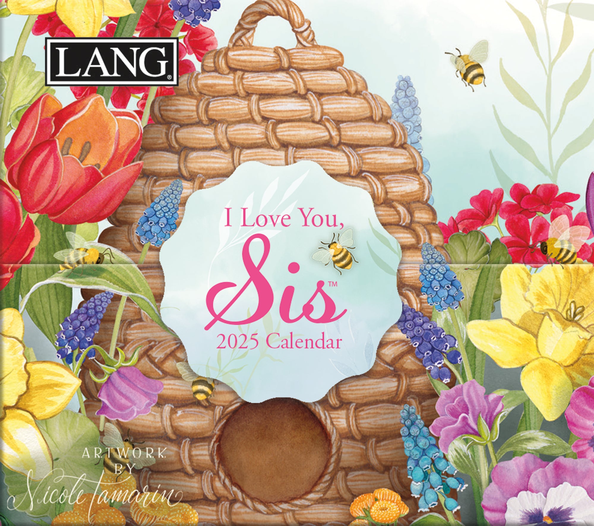 2026 LANG I Love You Sis - Mini Boxed Page-A-Day Calendar