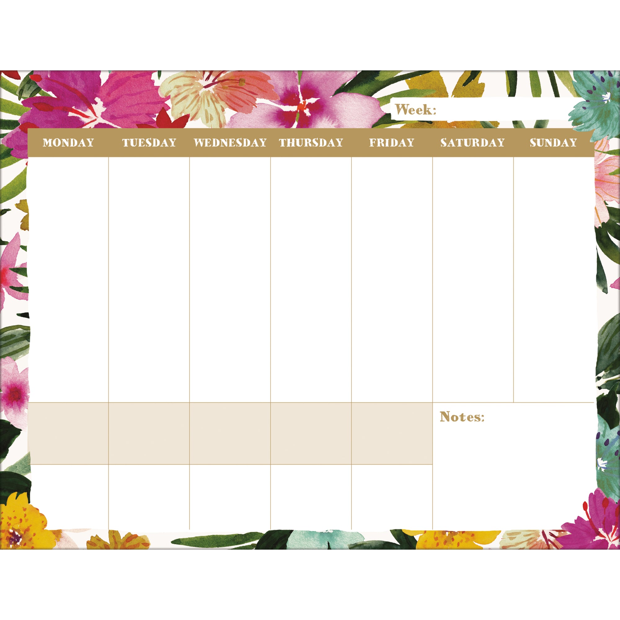 2026 LANG Grow Wild - Plan It Plus Magnetic Square Wall Calendar