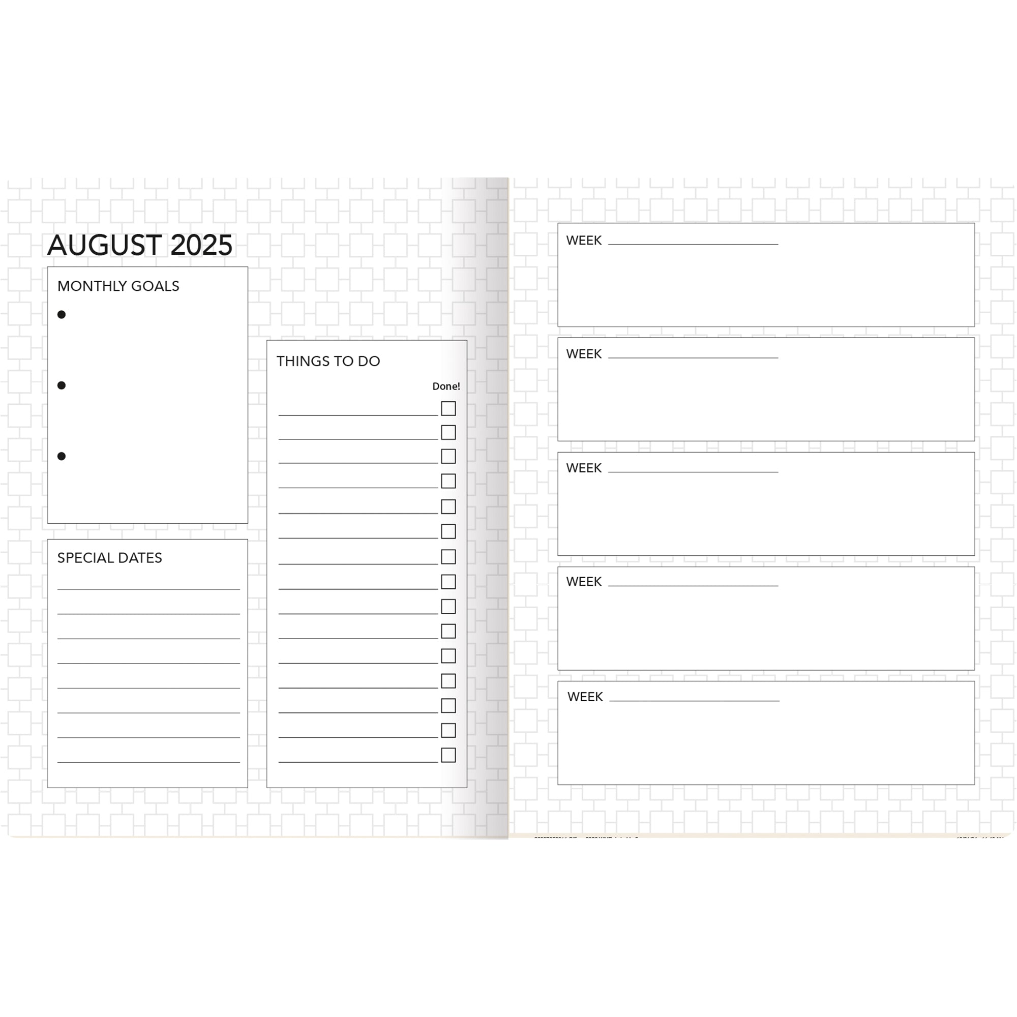 2026 LANG Office - 17 Month Monthly Diary/Planner