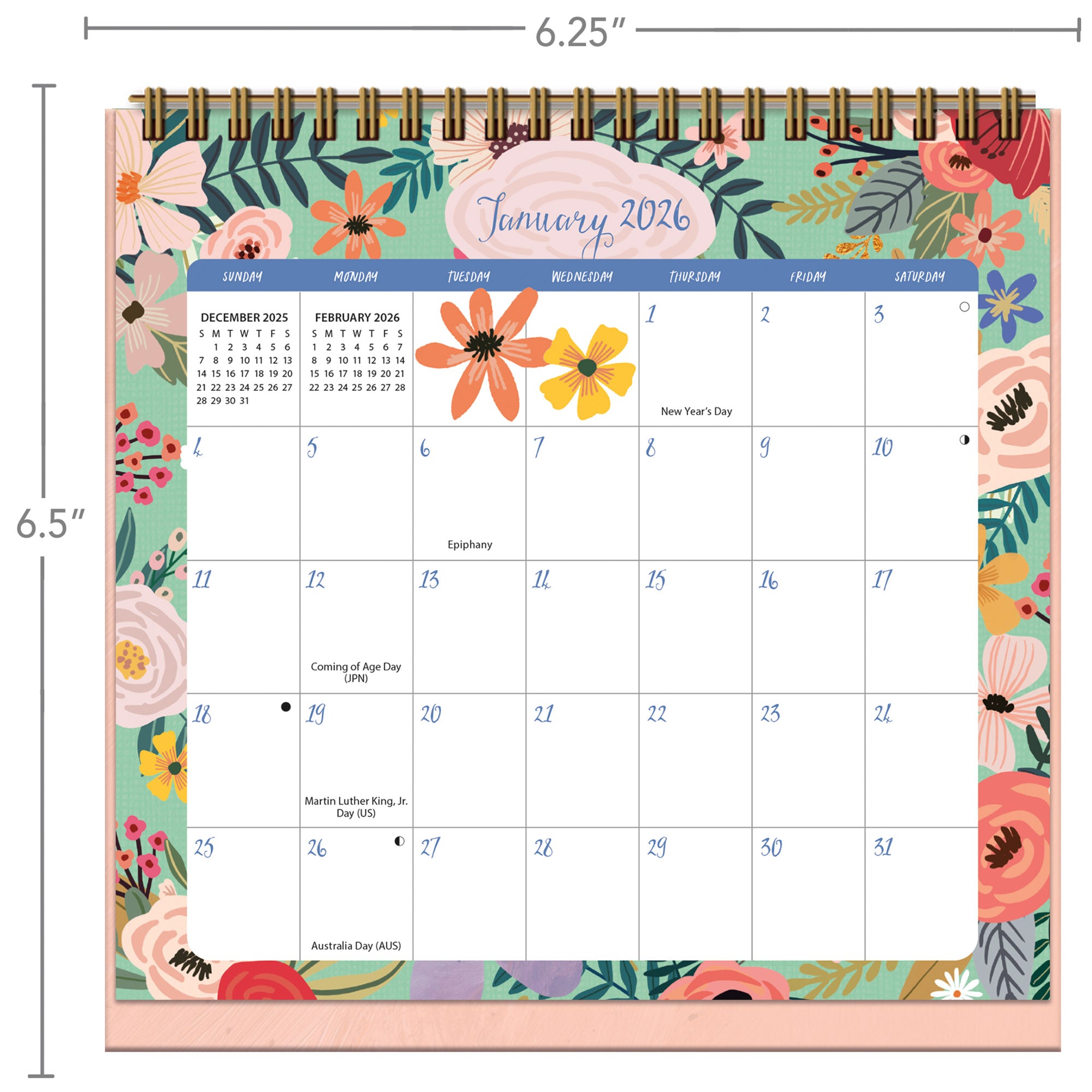2026 LANG Shine Within - Desk Easel Calendar