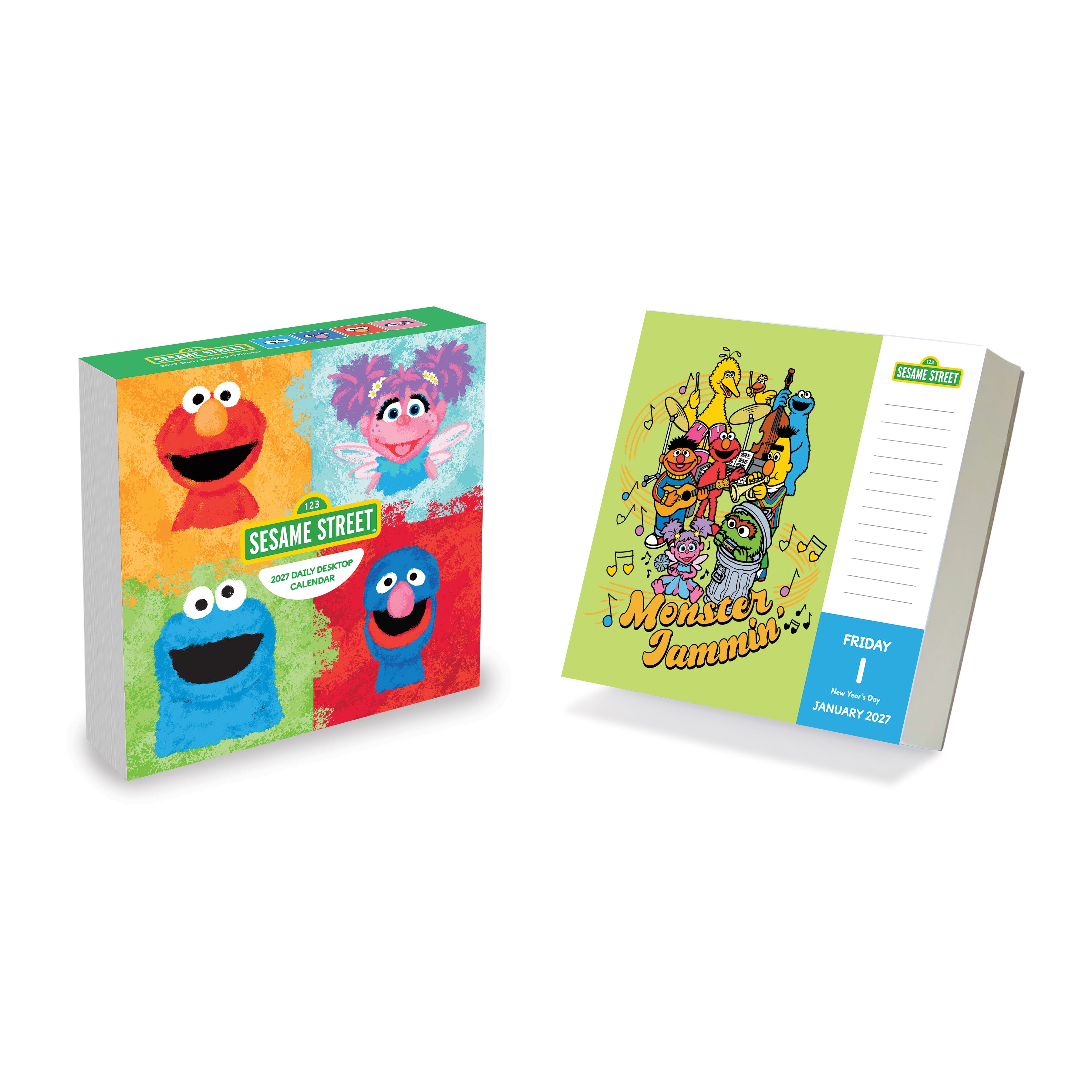2027 Sesame Street - Boxed Page-A-Day Calendar