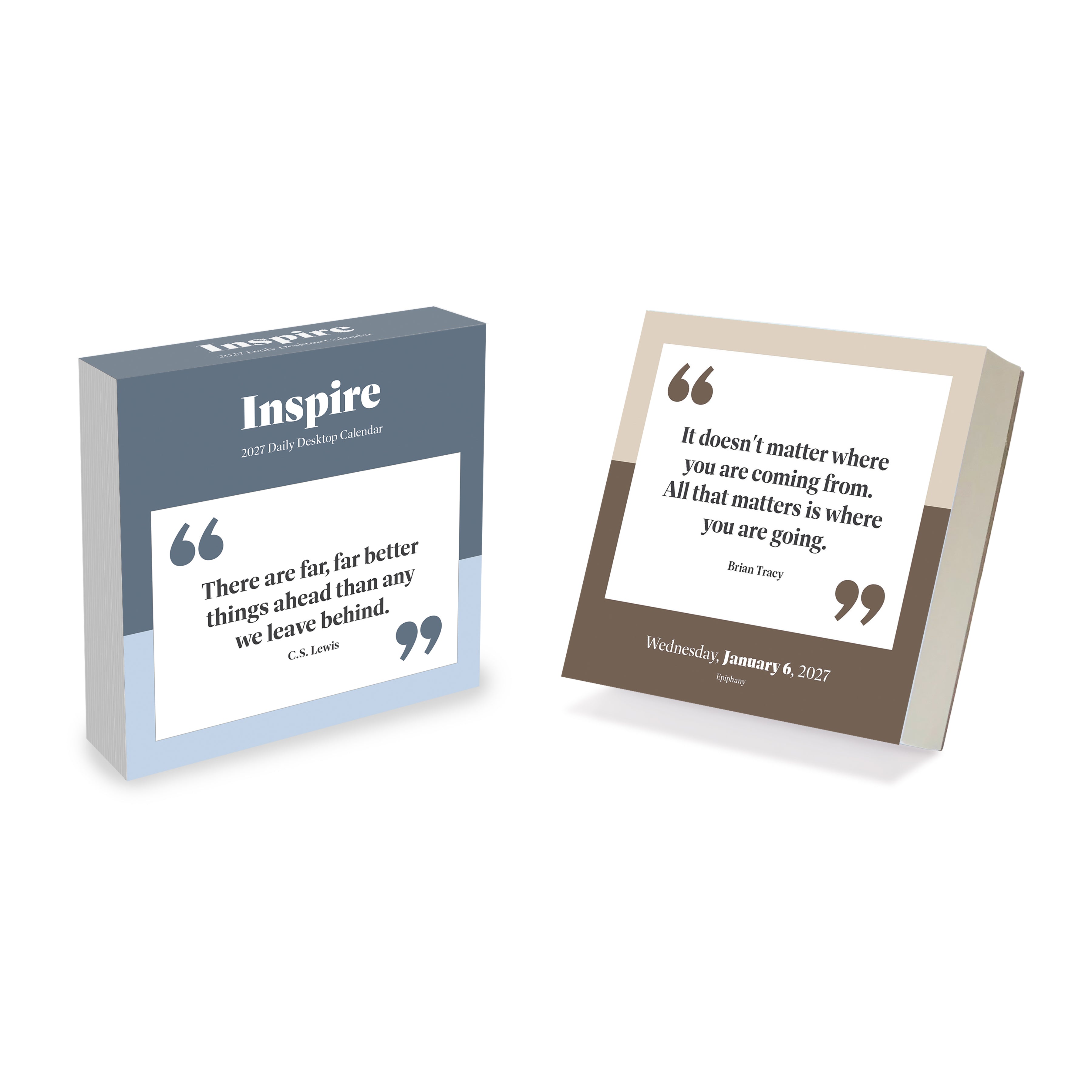 2027 Inspire - Boxed Page-A-Day Calendar