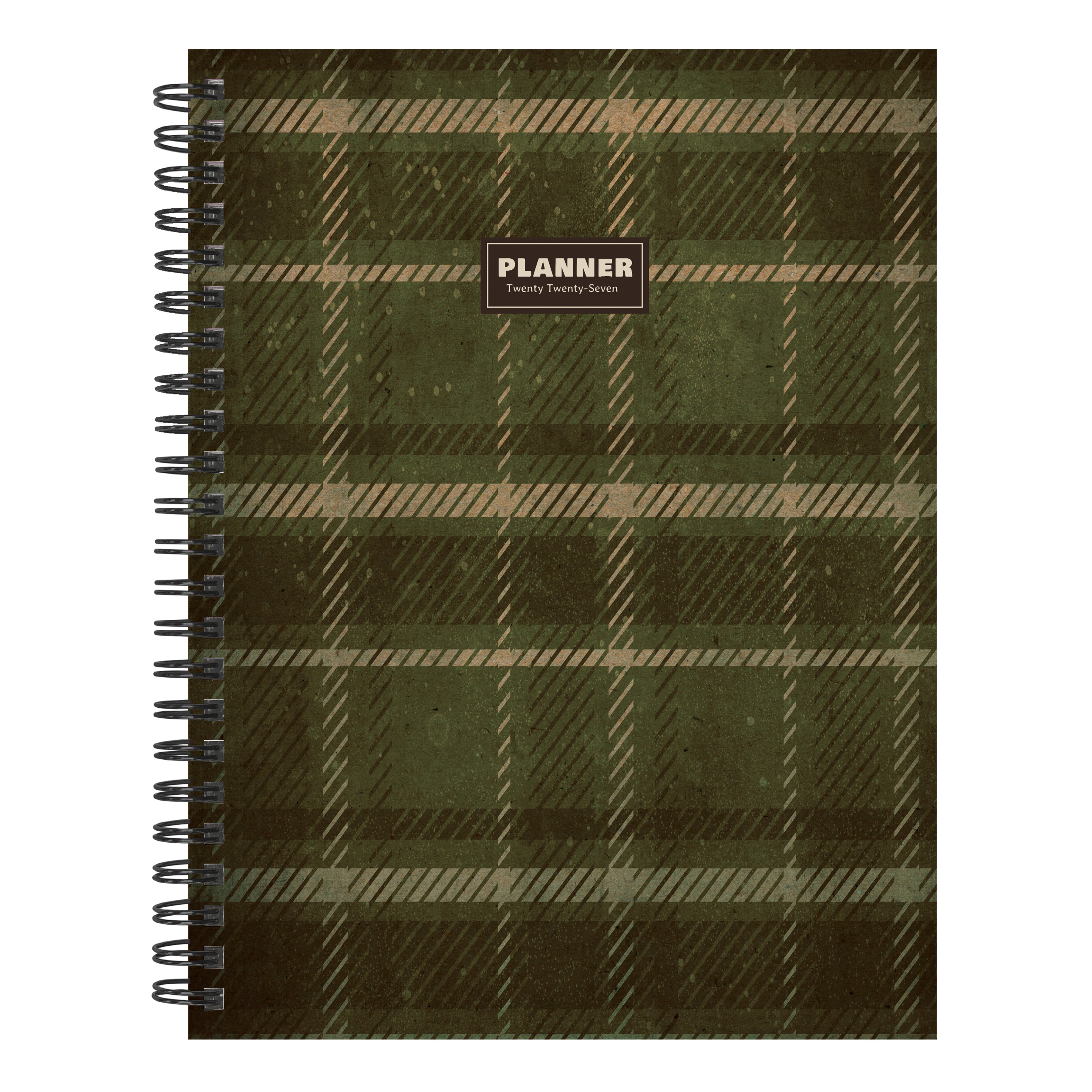 2027 Rugged Patch - Medium Weekly and Monthly Diary/Planner