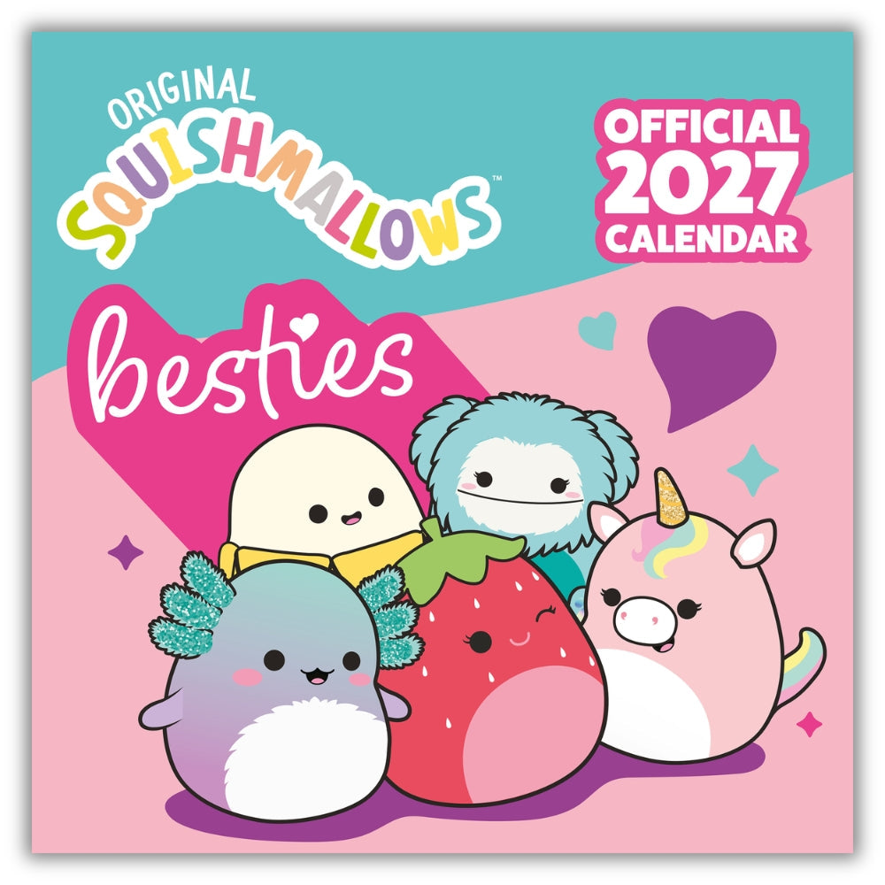 2027 Squishmallows - Square Wall Calendar - cover