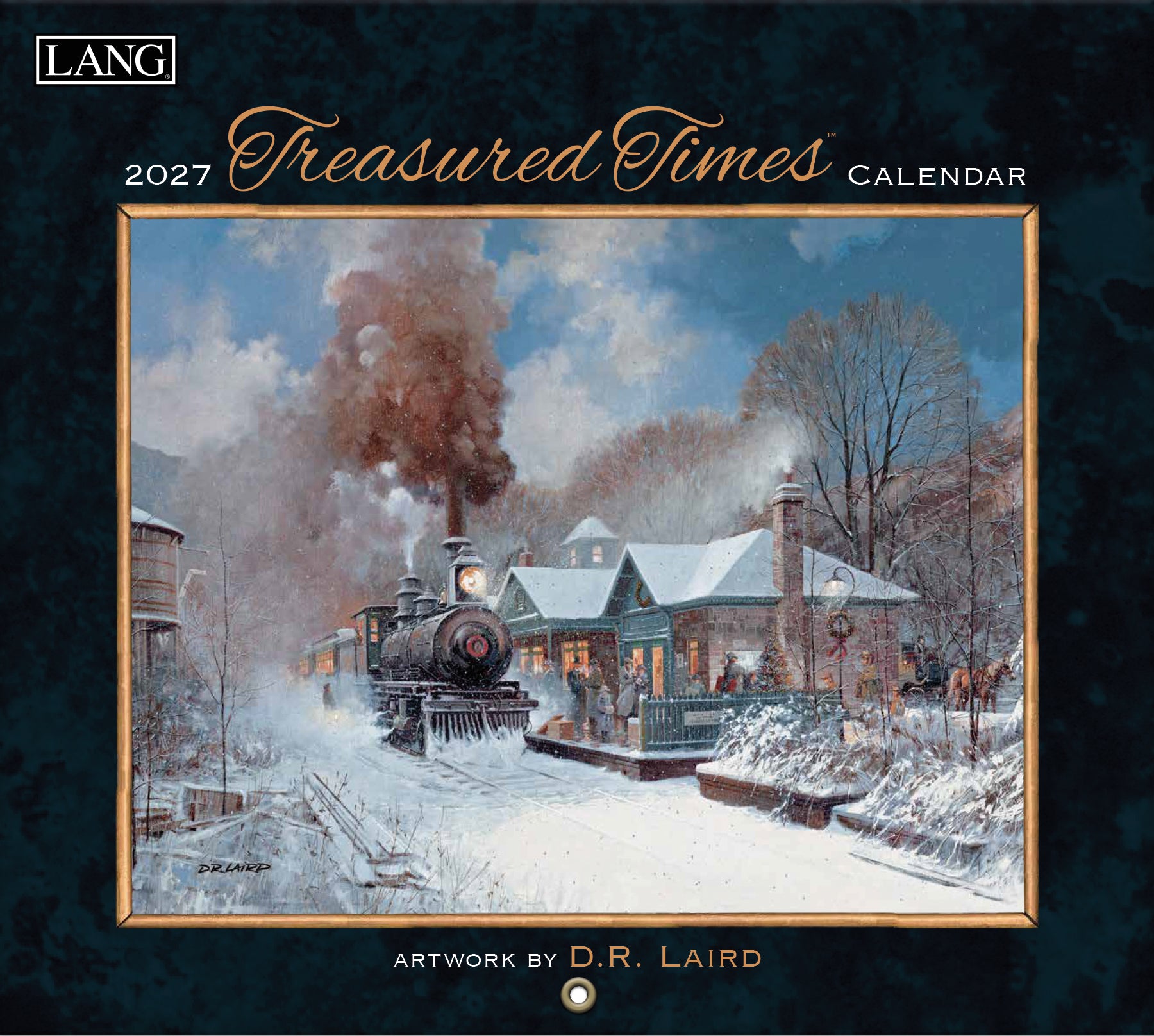 アットラストカレンダー 2027 LANG Treasured Times - Deluxe Wall Calendar by D.R. Laird