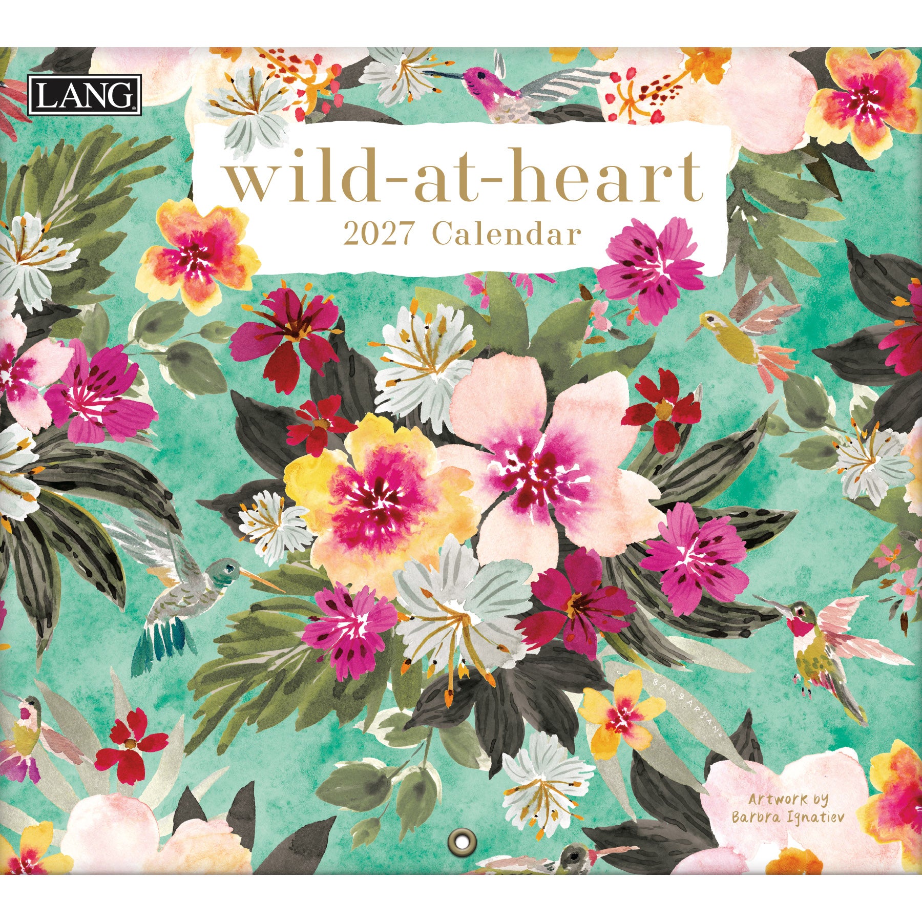 2027 LANG Wild-At-Heart - Deluxe Wall Calendar by Barbra Ignatiev