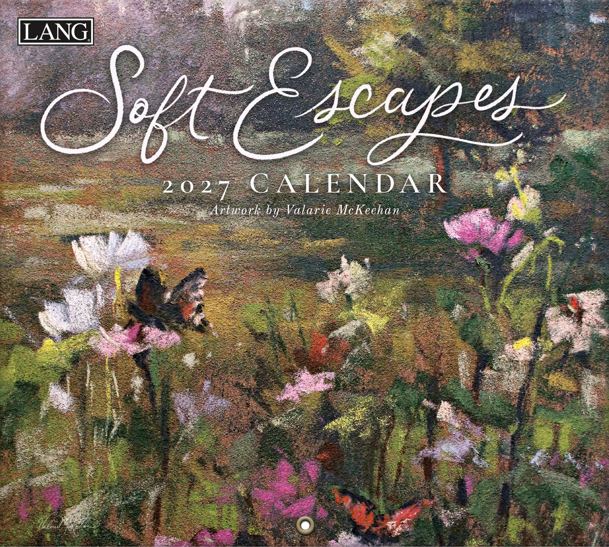 2027 LANG Soft Escapes - Deluxe Wall Calendar by Lily & Val