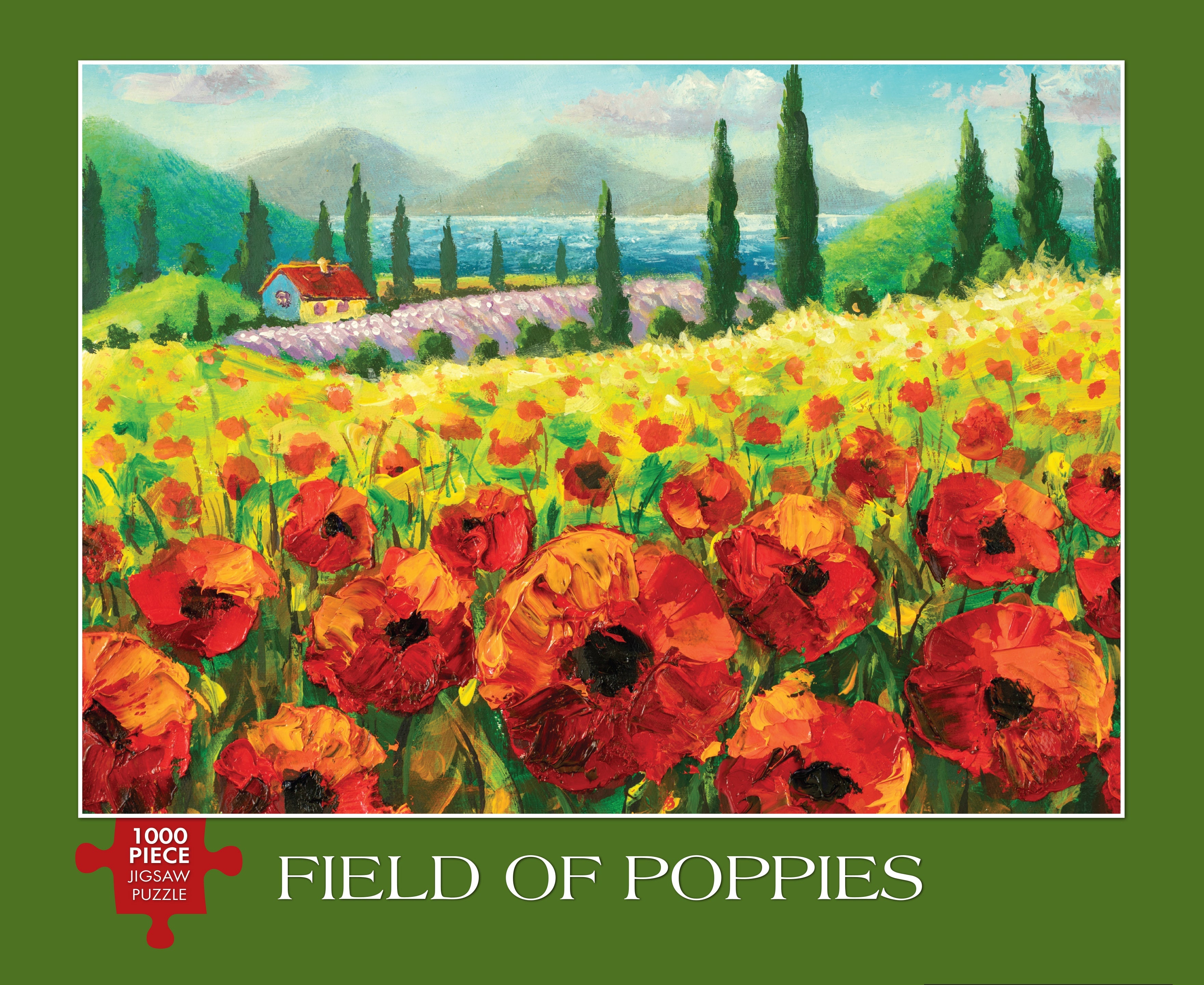 Field Of Poppies 1000 Piece - Jigsaw Puzzle