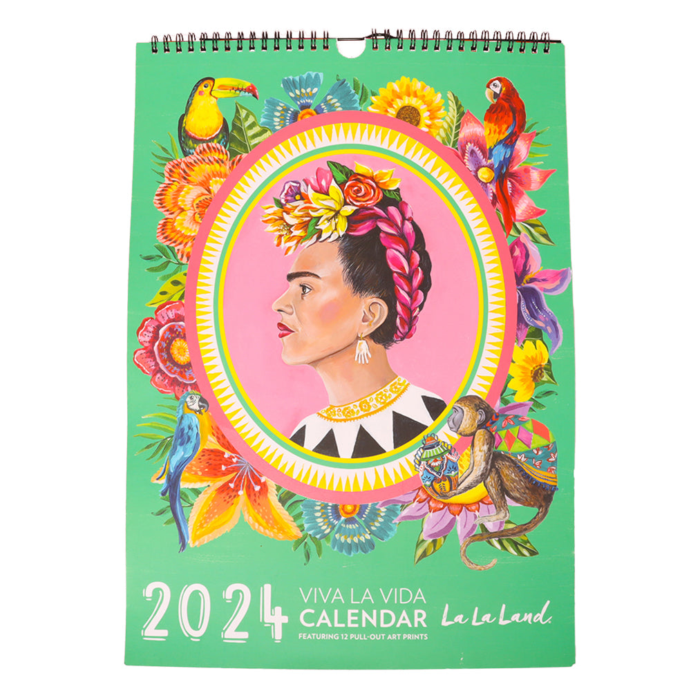 2024 Viva La Vida by LaLa Land - Dulxe A3 Wall Calendar