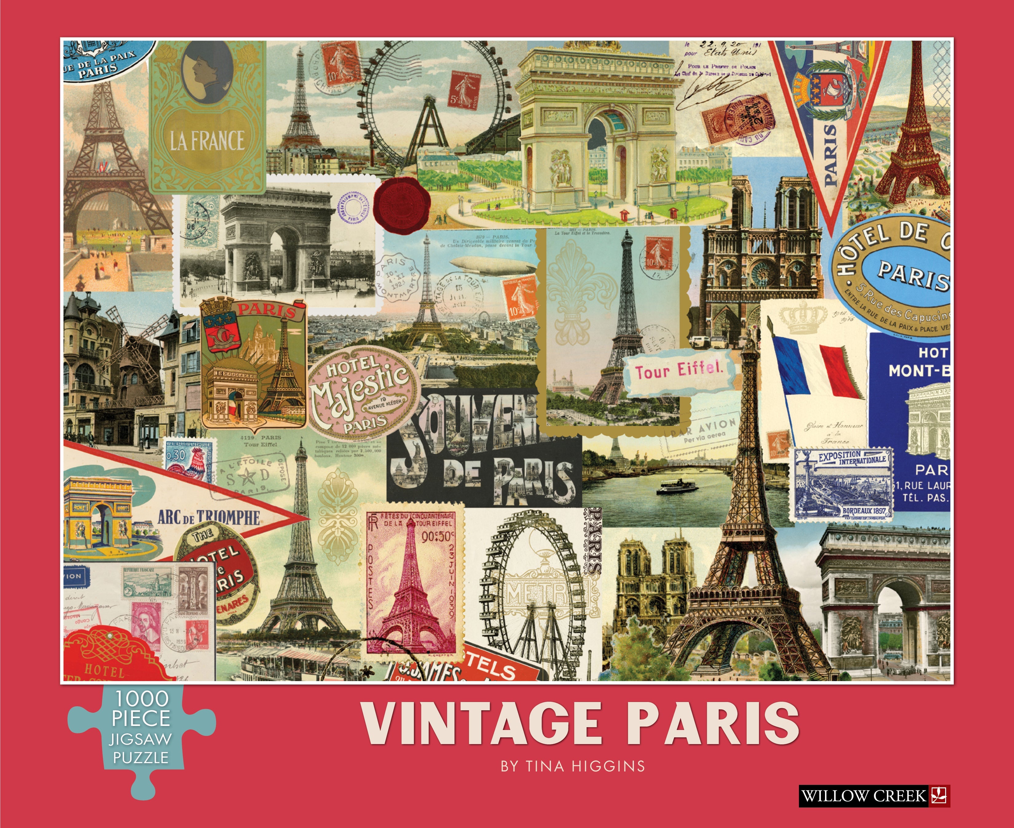 Vintage Paris 1000 Piece - Jigsaw Puzzle
