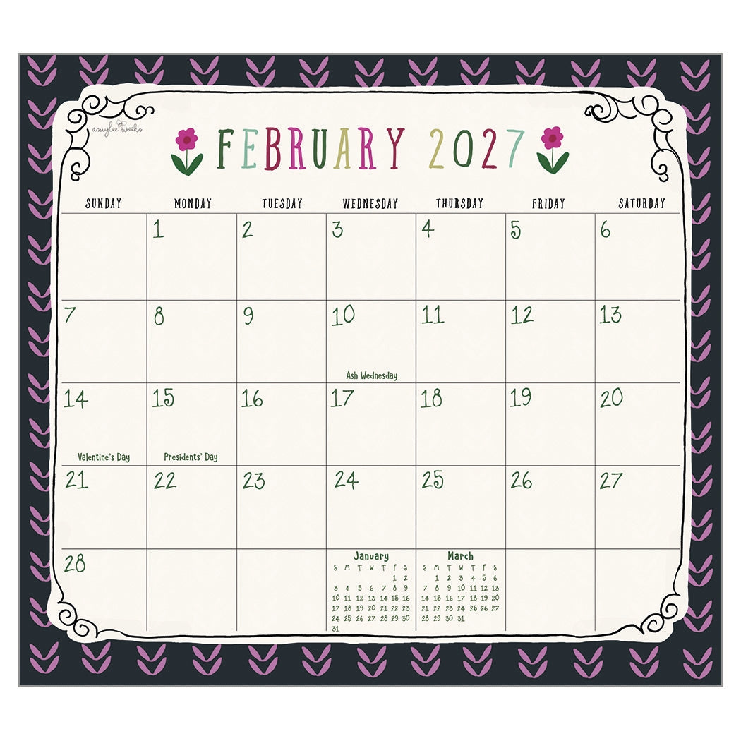 2027 Just Dig It - Deluxe Wall Calendar by Melanie Mikecz
