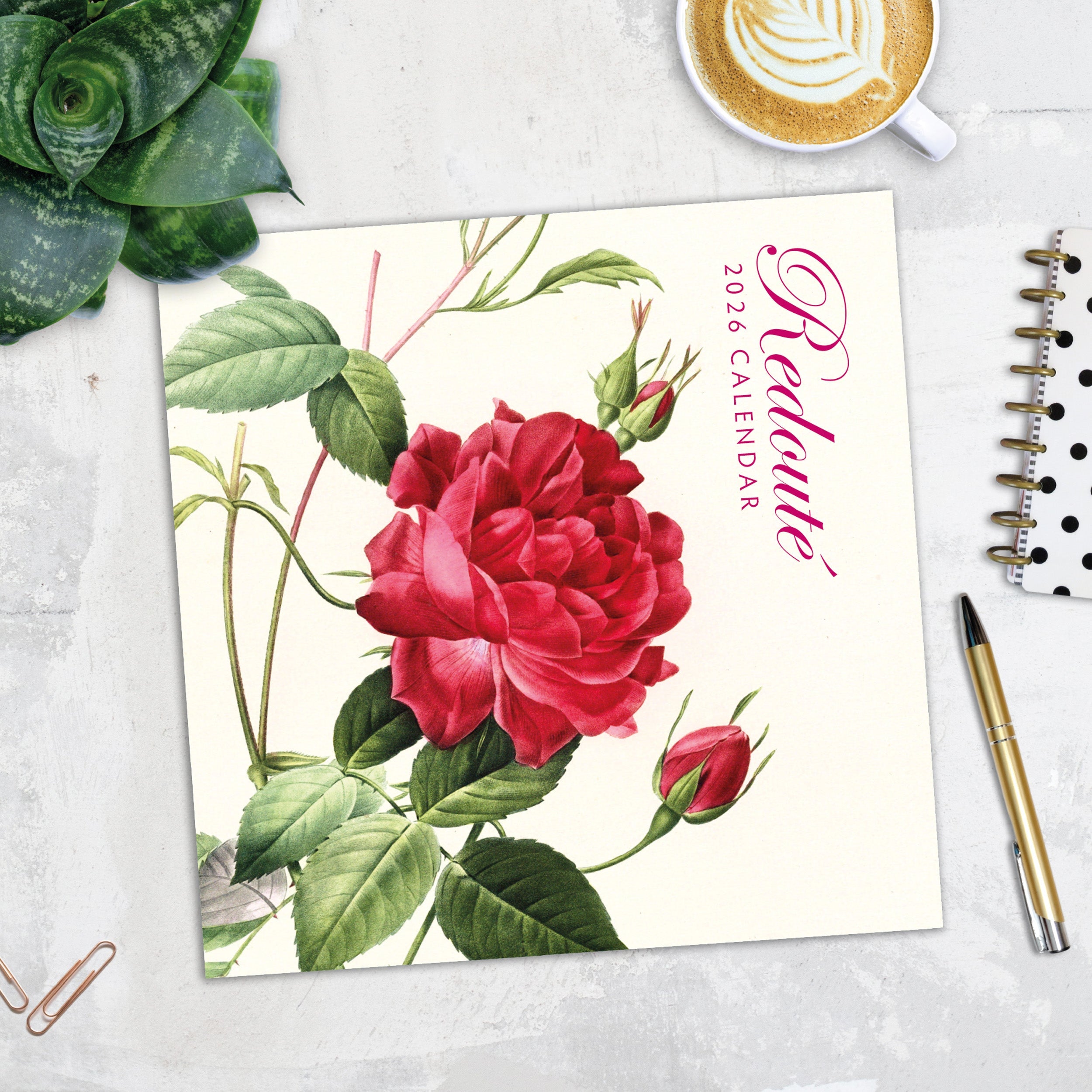 2026 Redoute - Square Wall Calendar