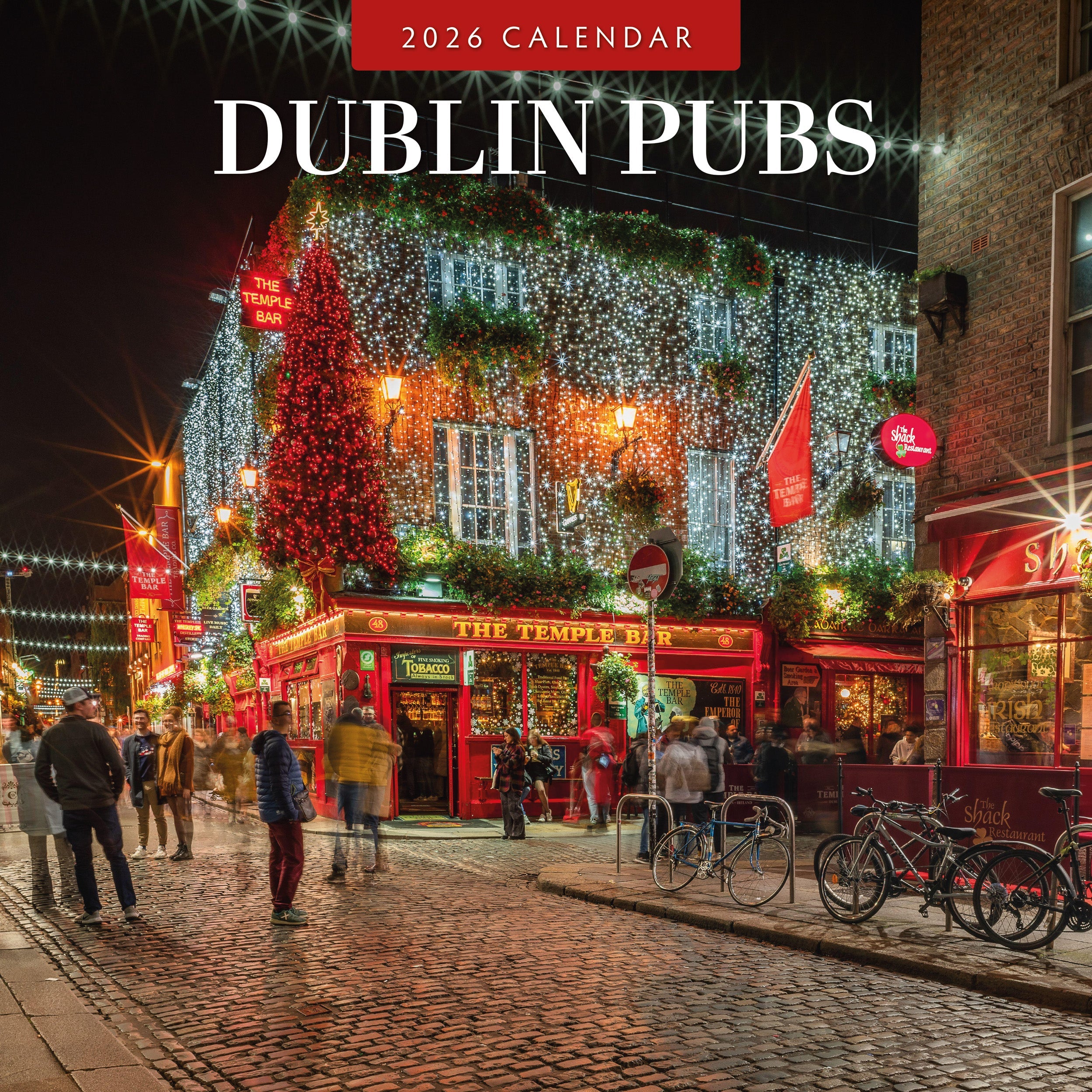 2026 Dublin Pubs - Square Wall Calendar