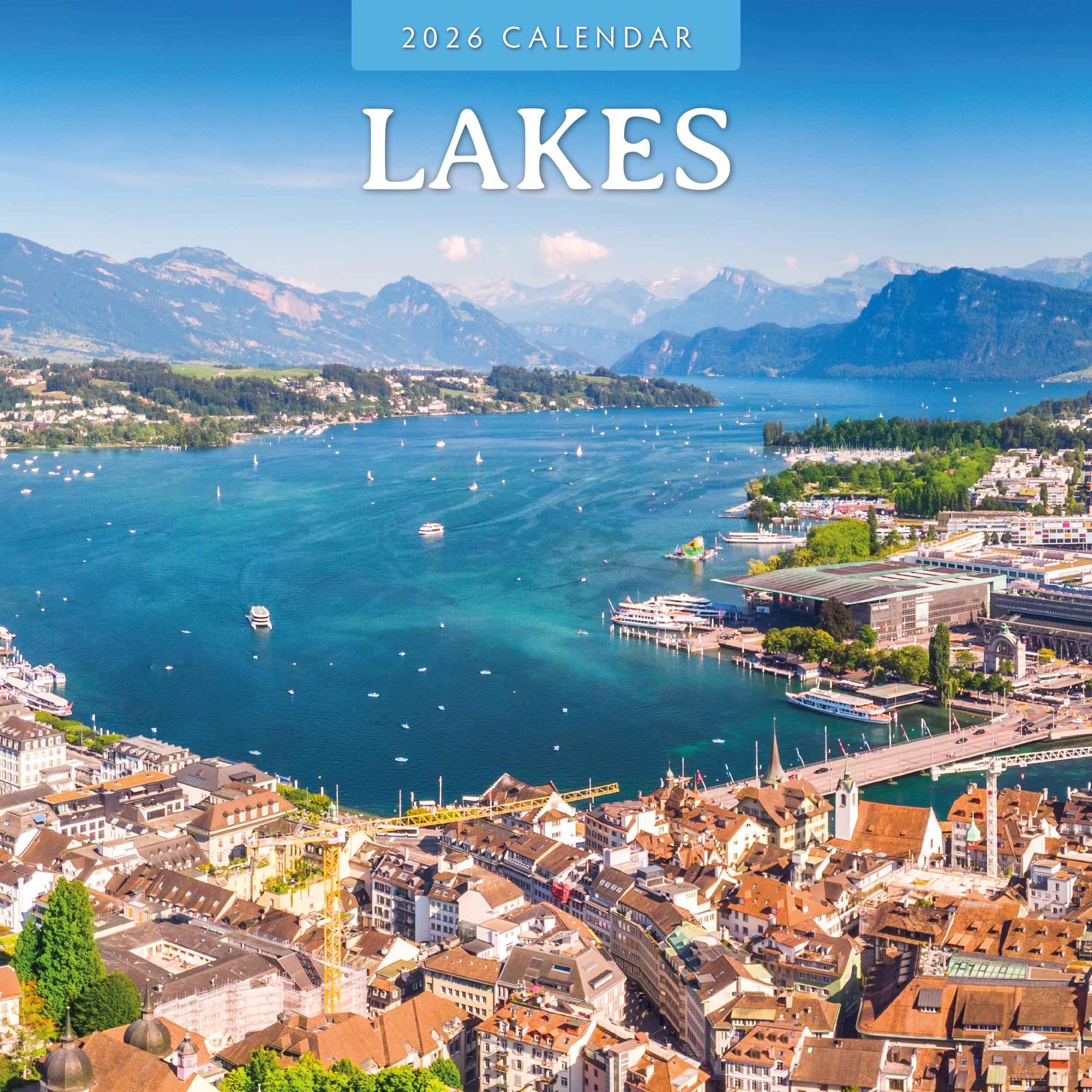 2026 Lakes - Square Wall Calendar