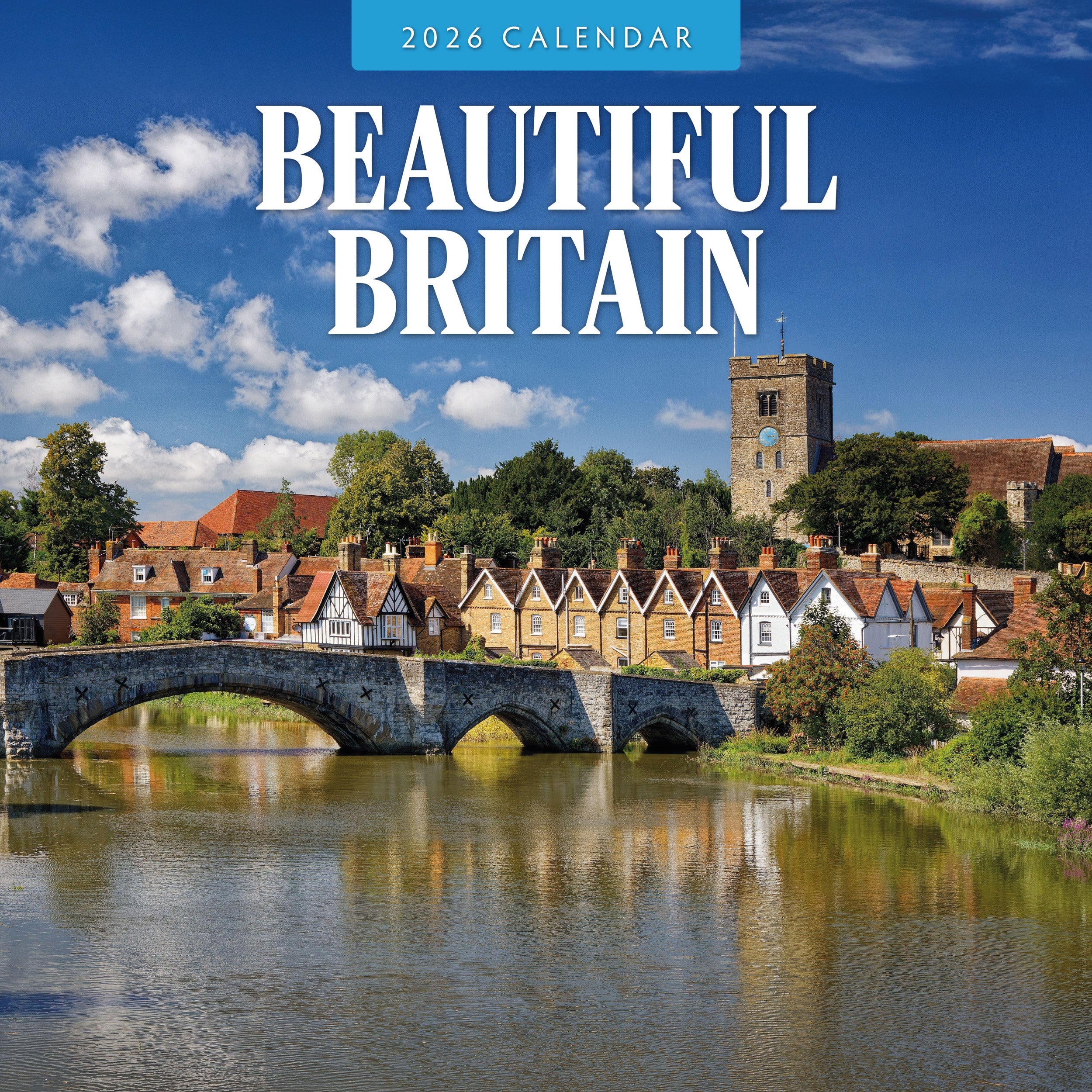 2026 Beautiful Britain - Square Wall Calendar