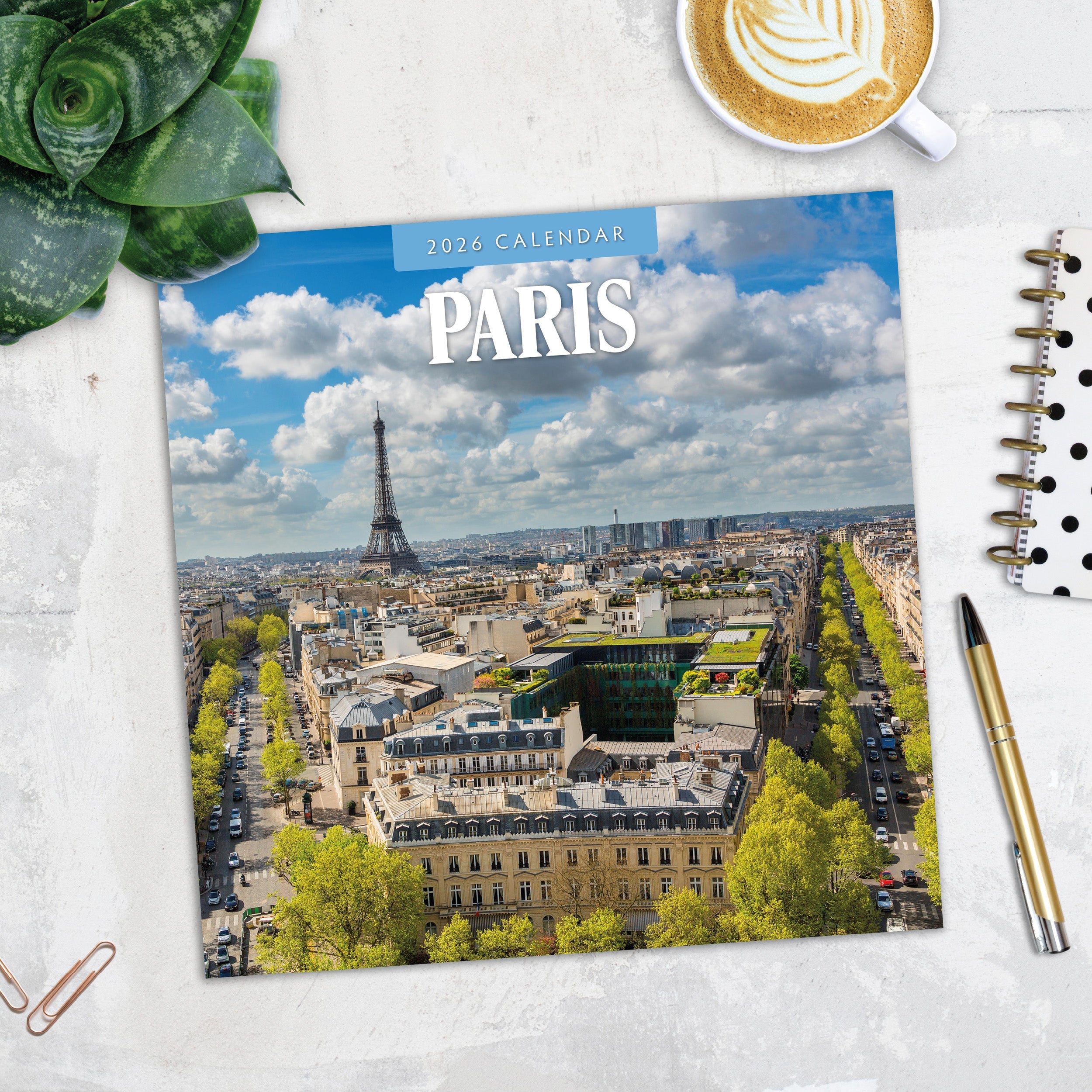 2026 Paris - Square Wall Calendar