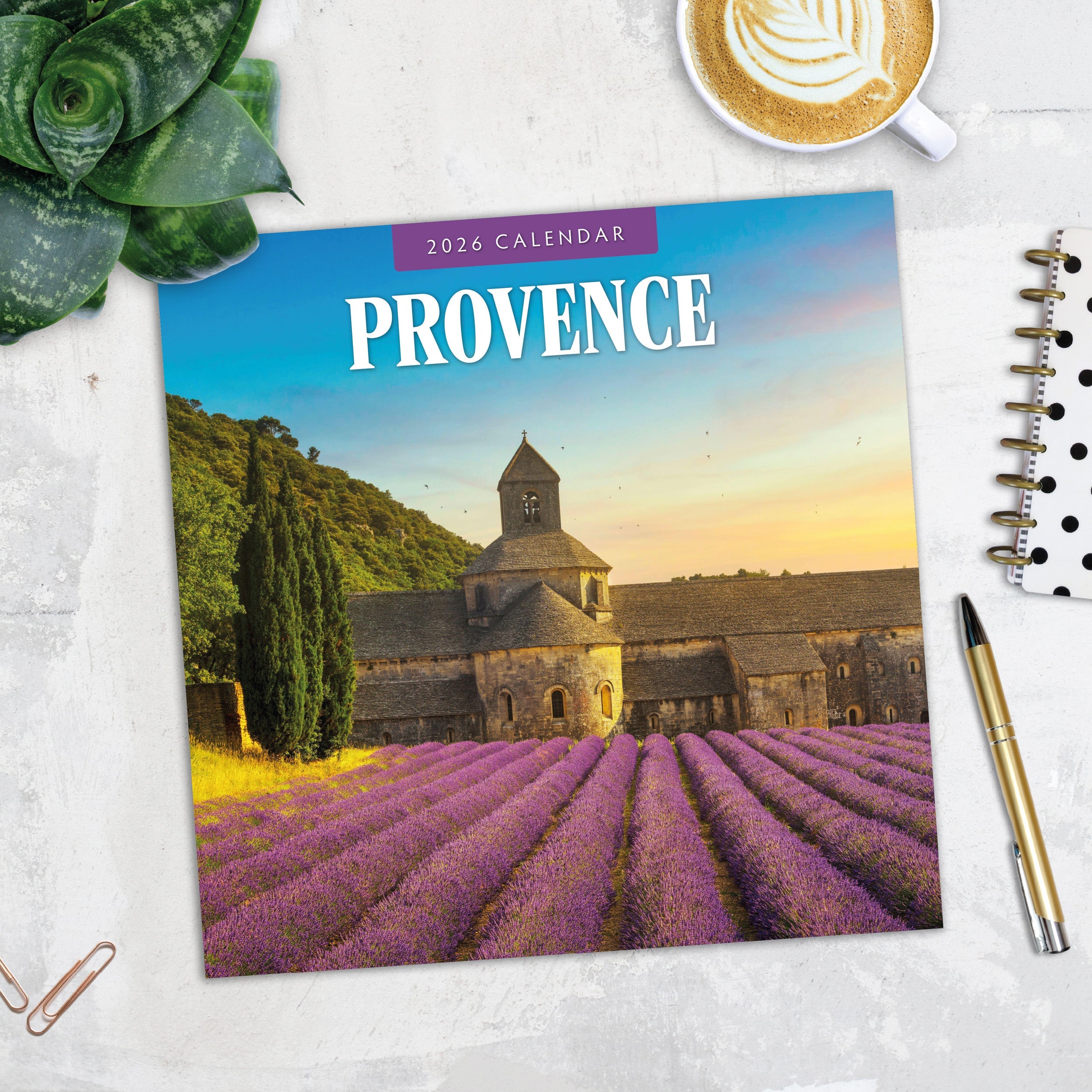 2026 Provence - Square Wall Calendar