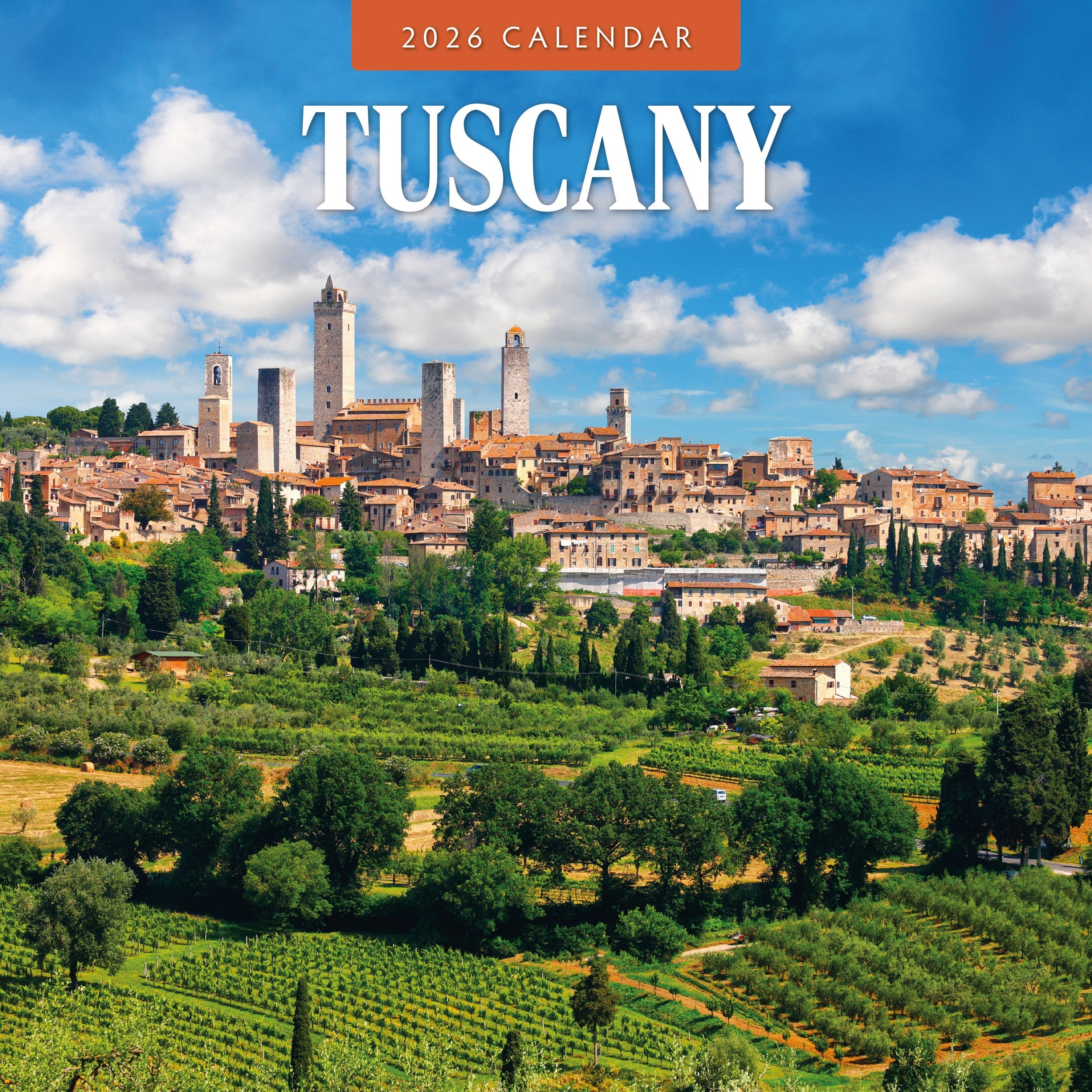 2026 Tuscany - Square Wall Calendar