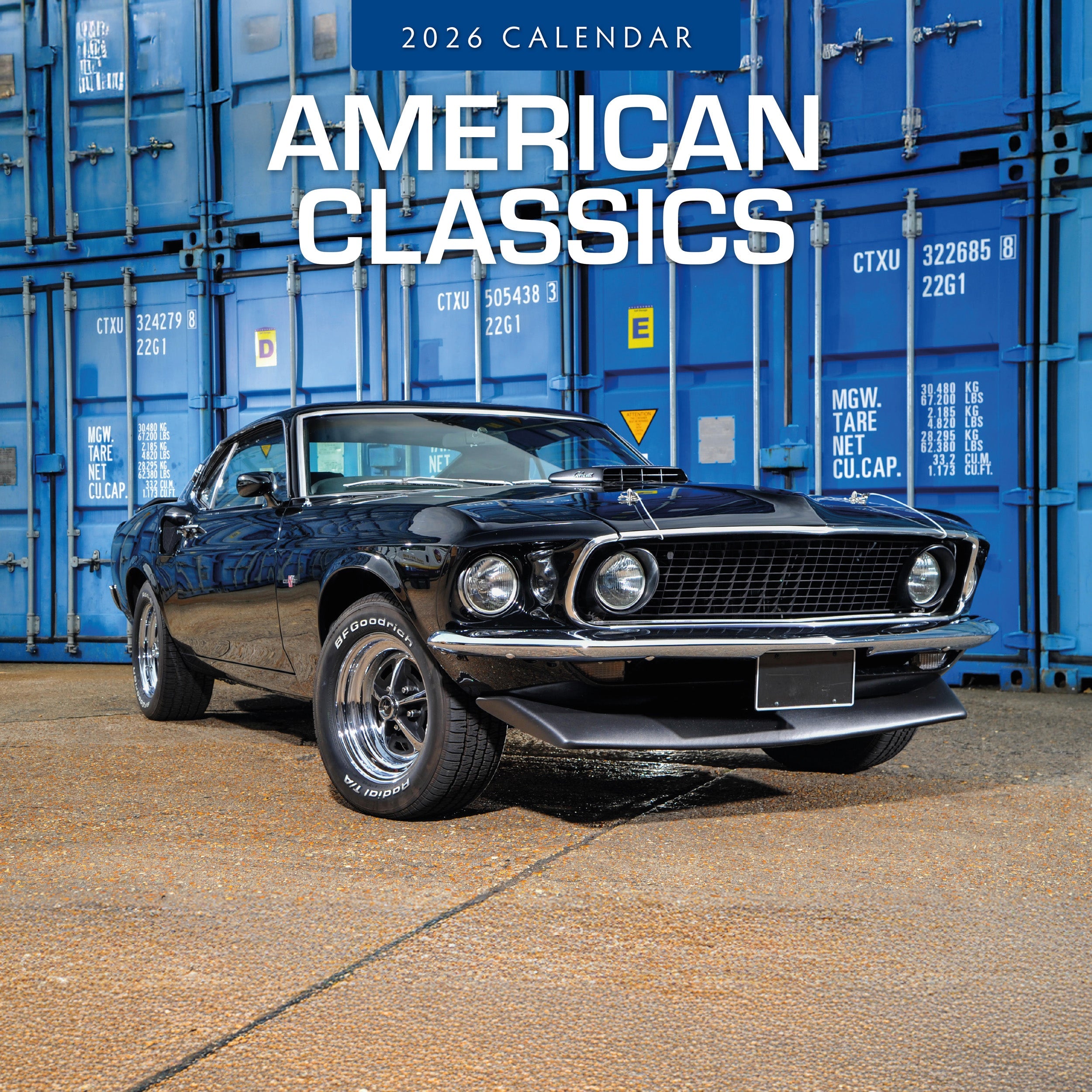2026 American Classics - Square Wall Calendar