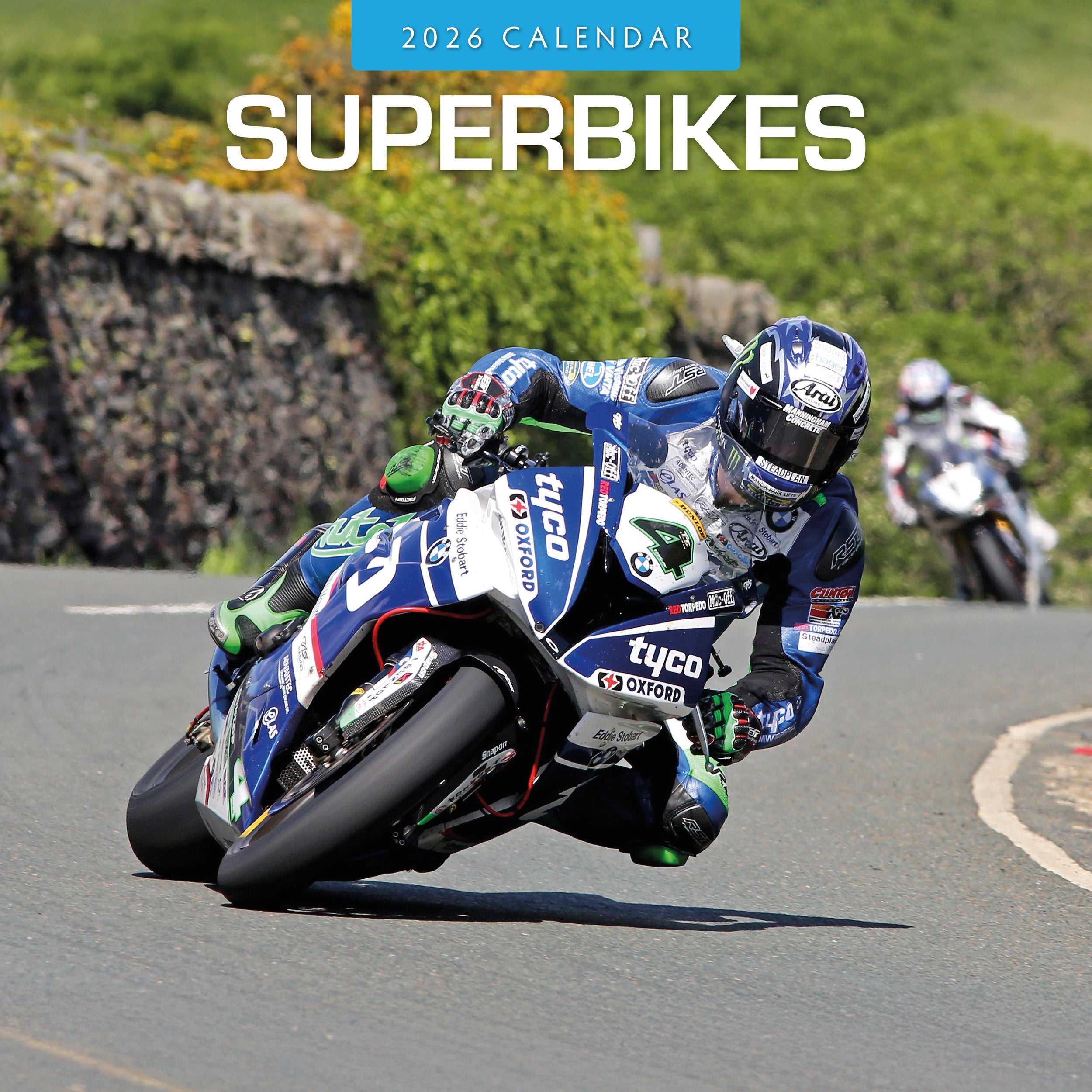 2026 Superbikes - Square Wall Calendar