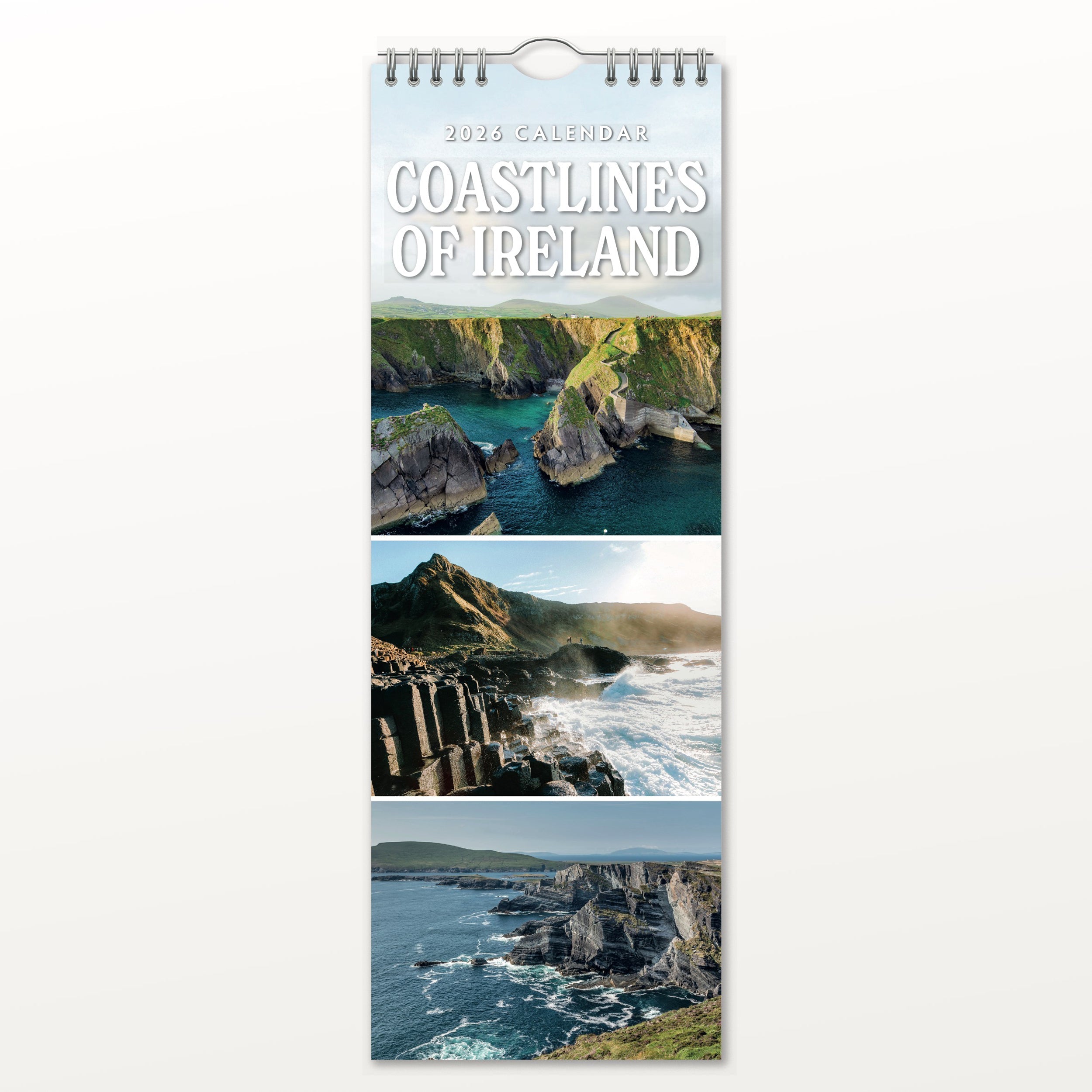 2026 Coaslines of Ireland - Slim Wall Calendar