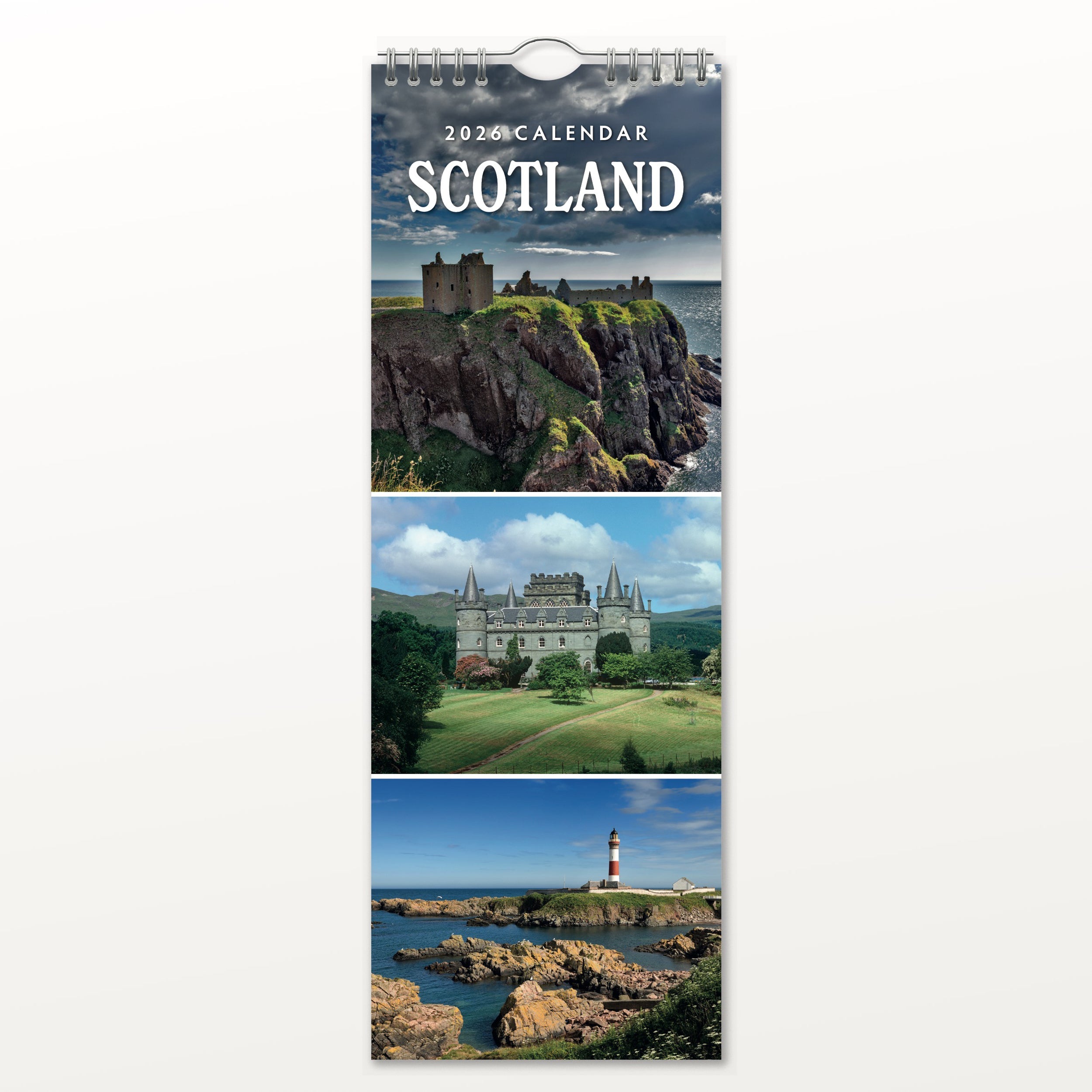 2026 Scotland - Slim Wall Calendar