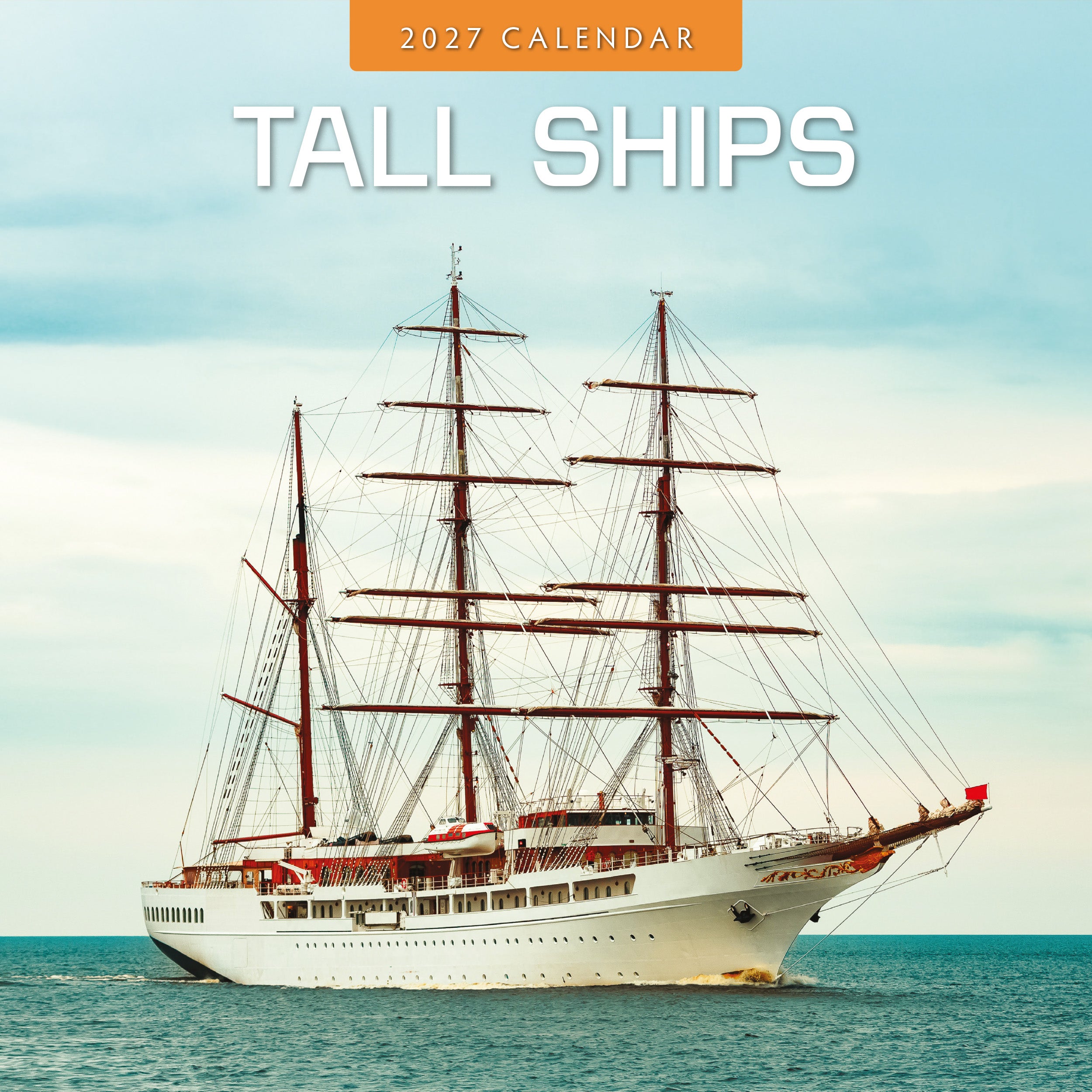 2027 Tall Ships - Square Wall Calendar