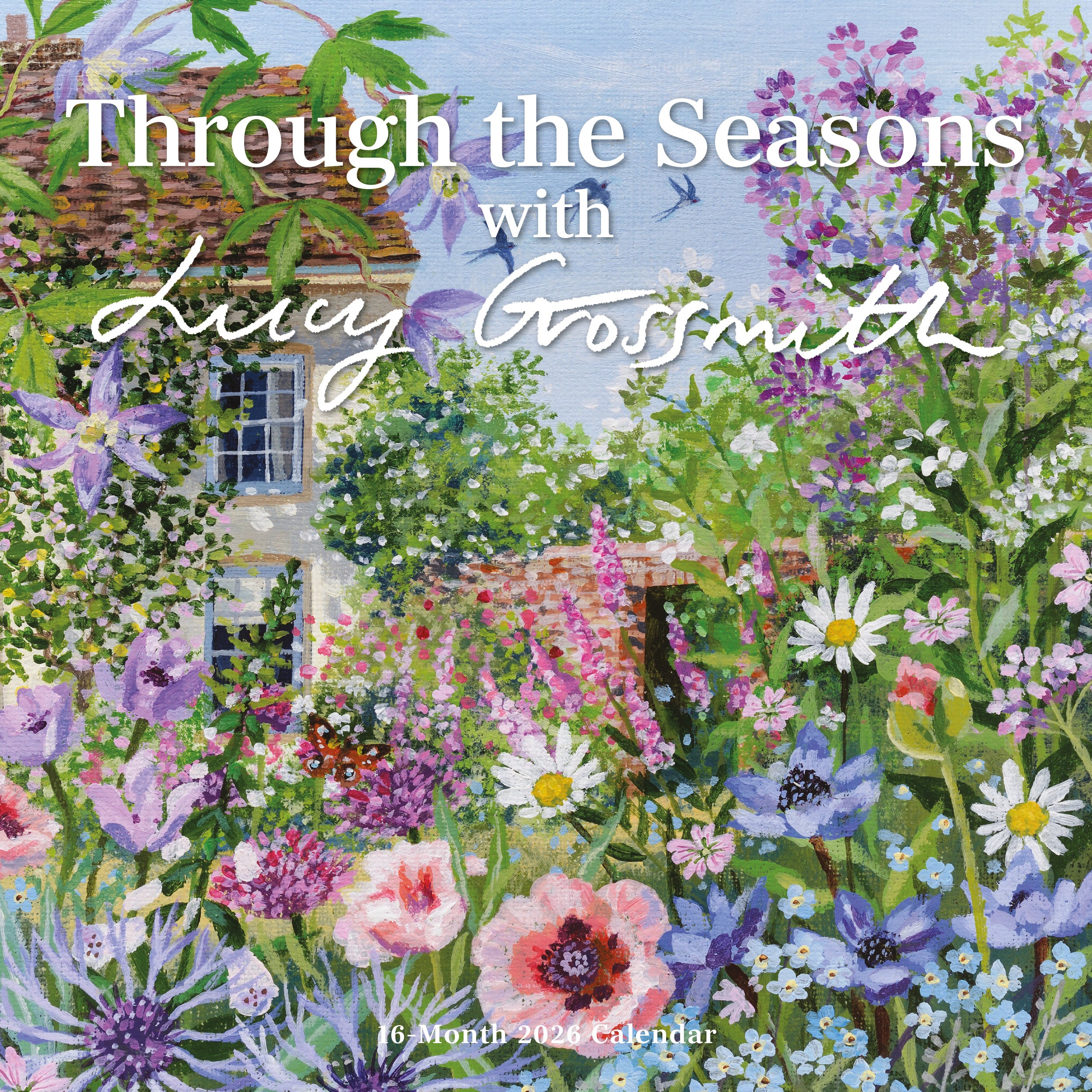 2027 Through the Seasons with Lucy Grossmith - Square Wall Calendar