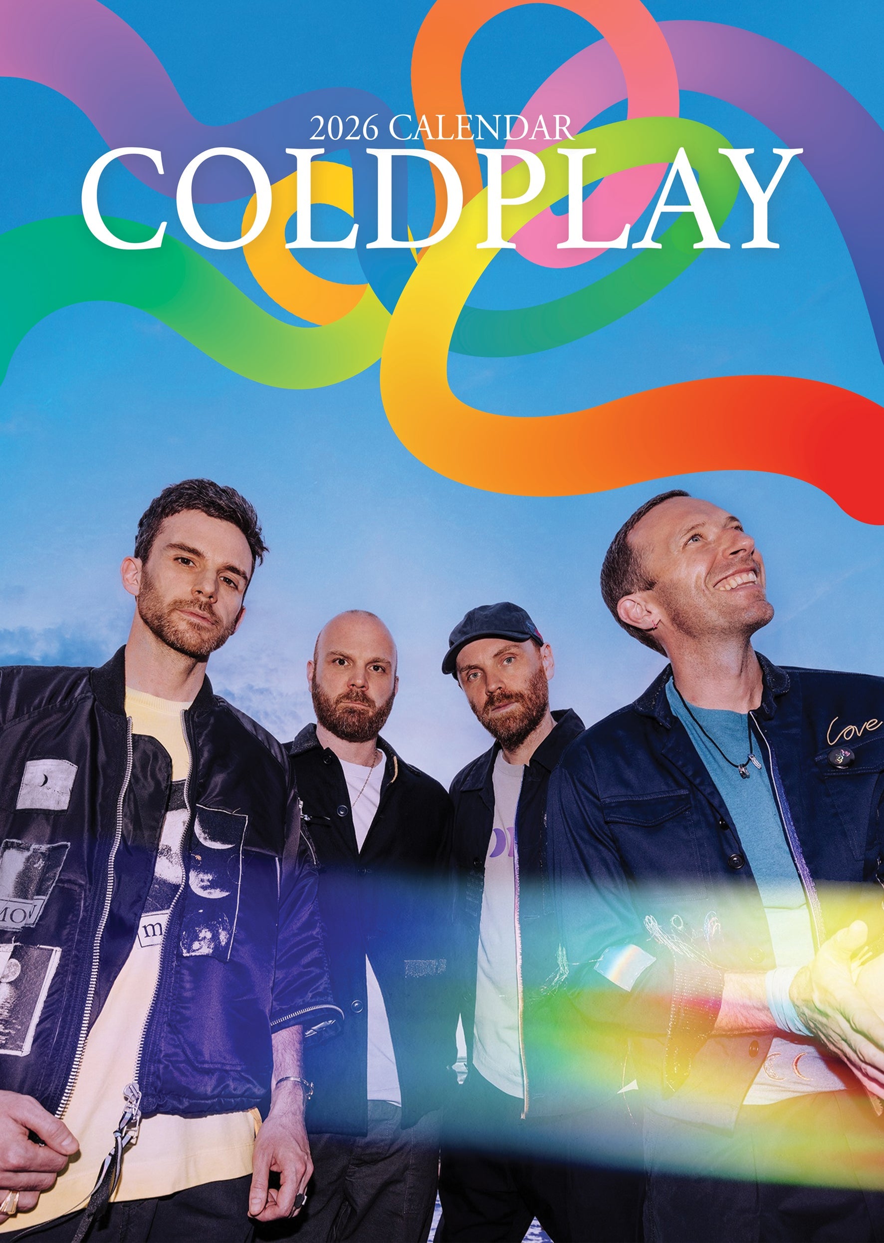 2026 Coldplay - A3 Wall Calendar