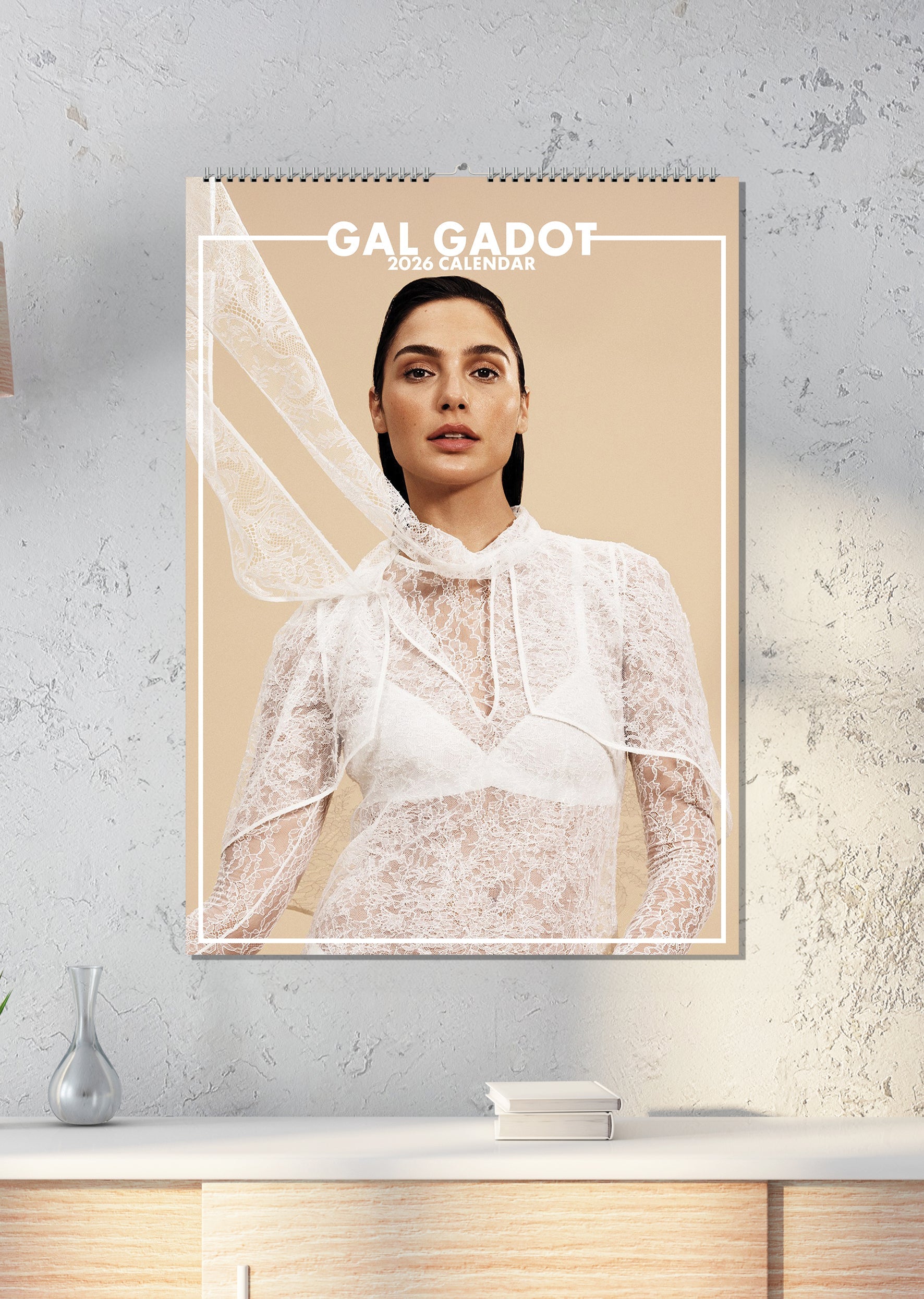 2026 Gal Gadot - A3 Wall Calendar